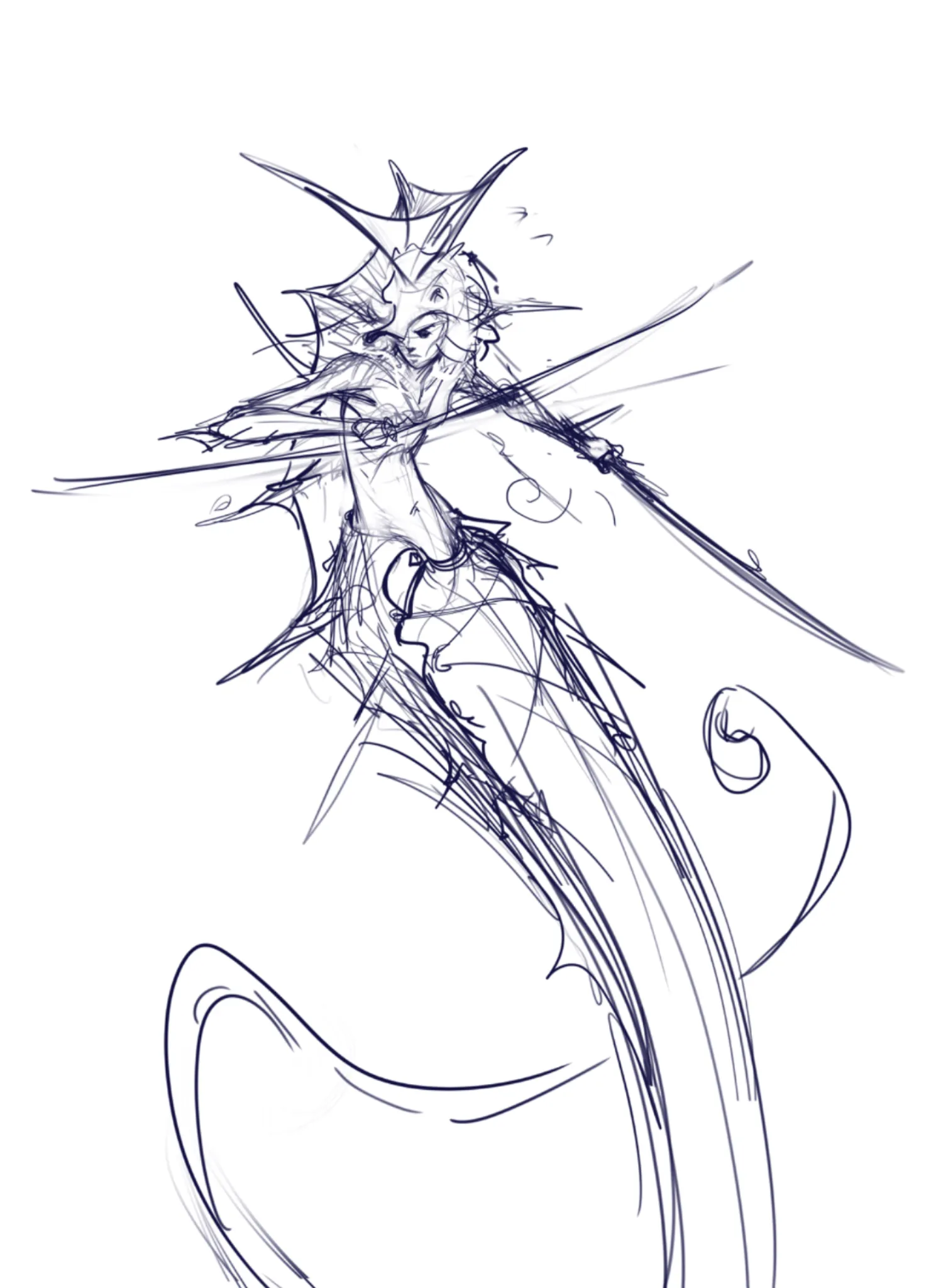 Sea Horse Mermaid