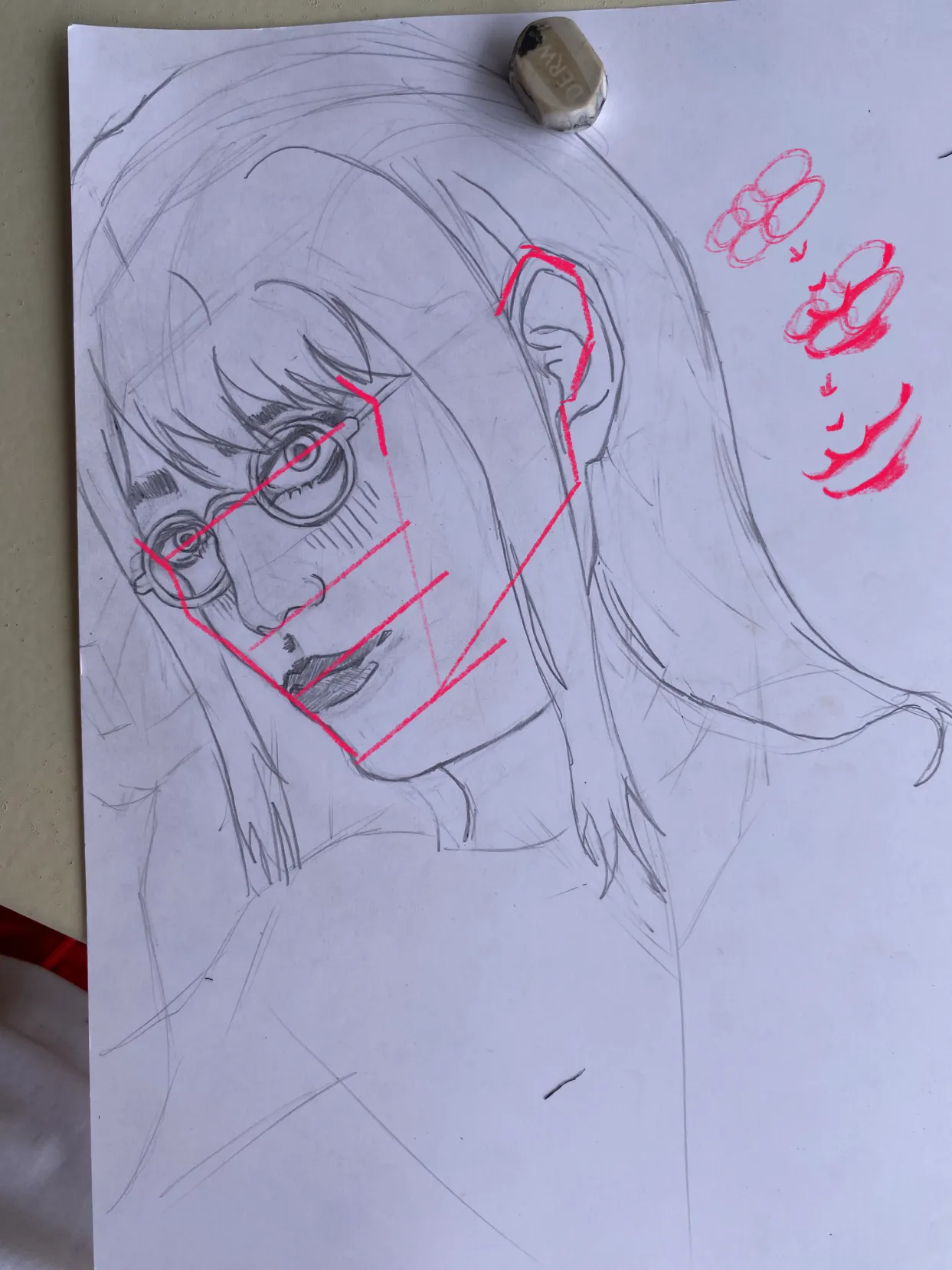 Akane Kurokawa Realistically Sketch