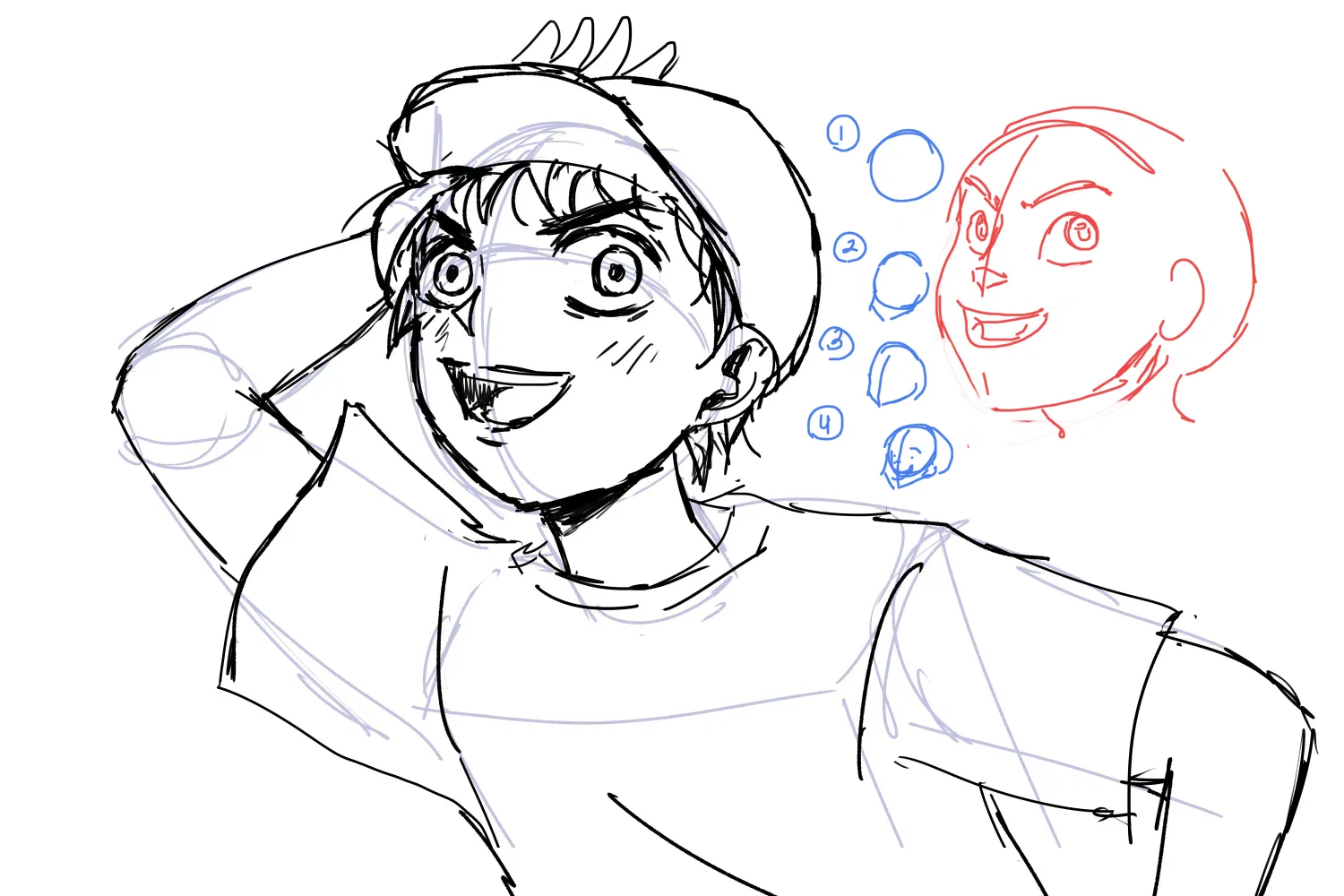Anime pupils but they don't seem right