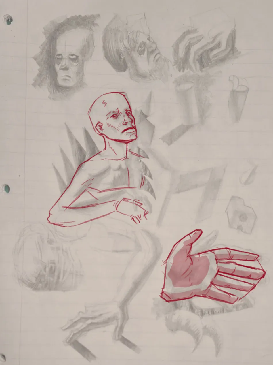 Imaginative Figure Doodling Critique