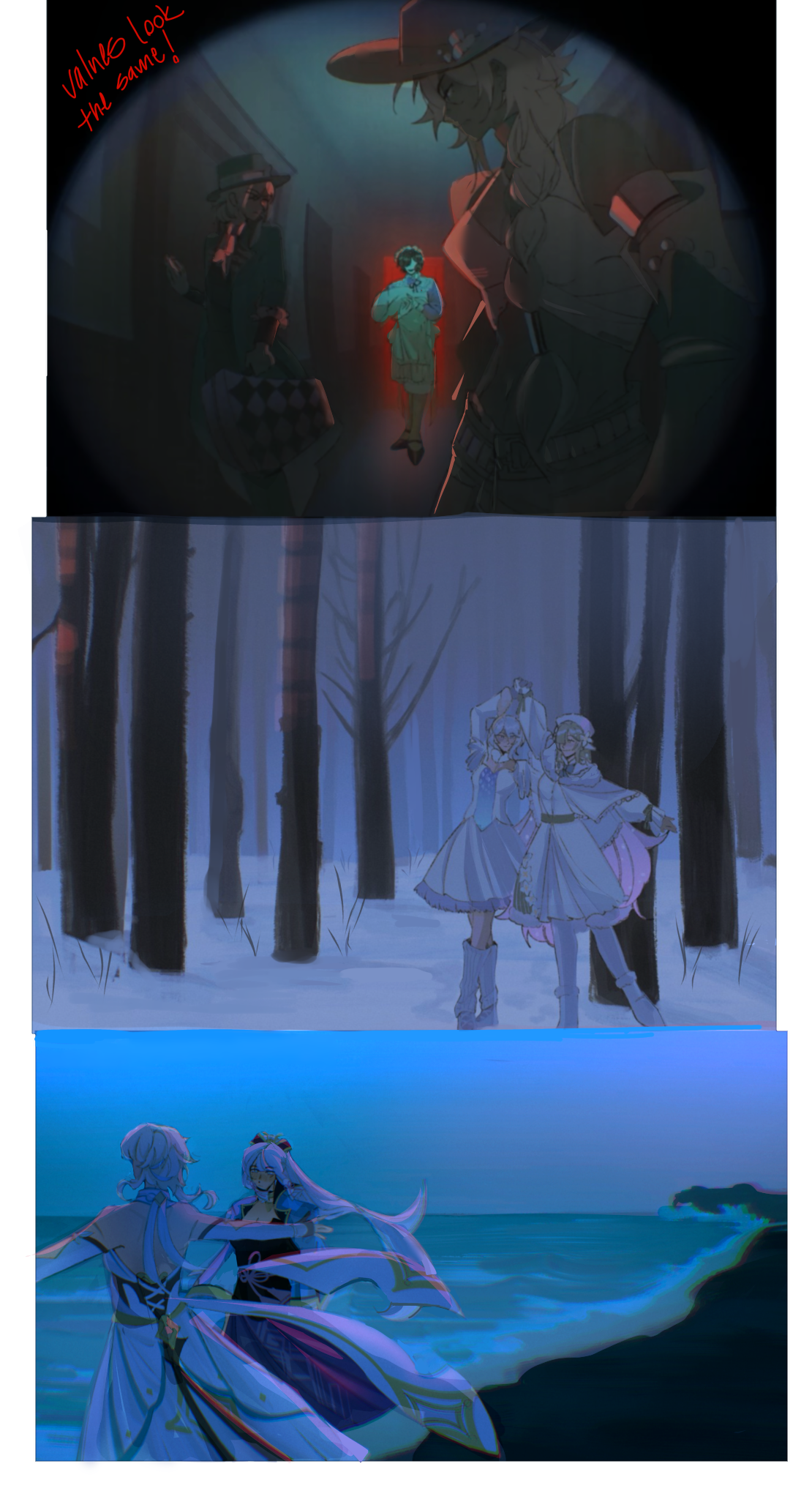 Completed artworks feedback