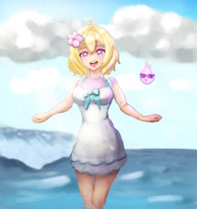 Beach Time Akiko