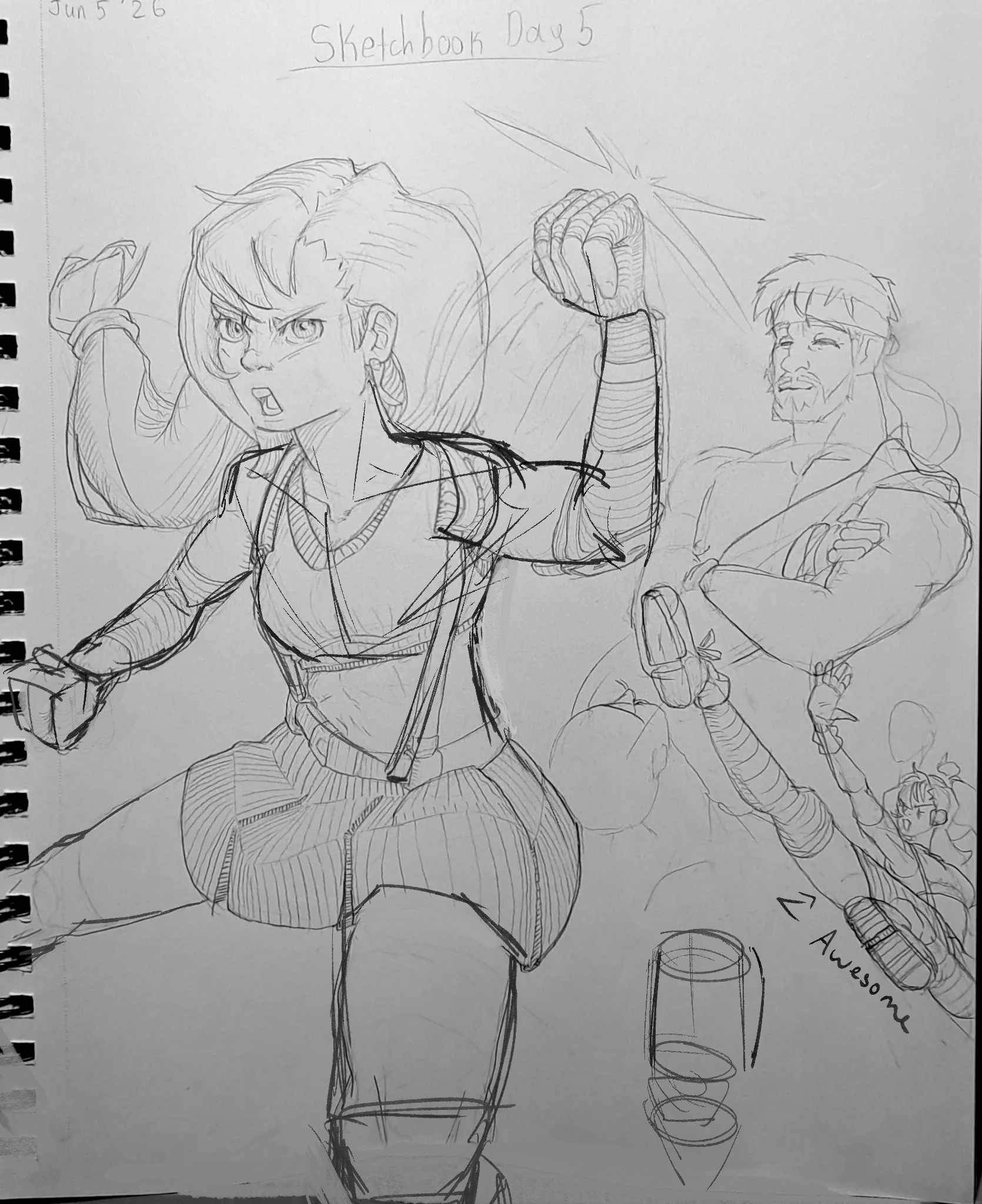 June Sketchbook Challenge Day 5