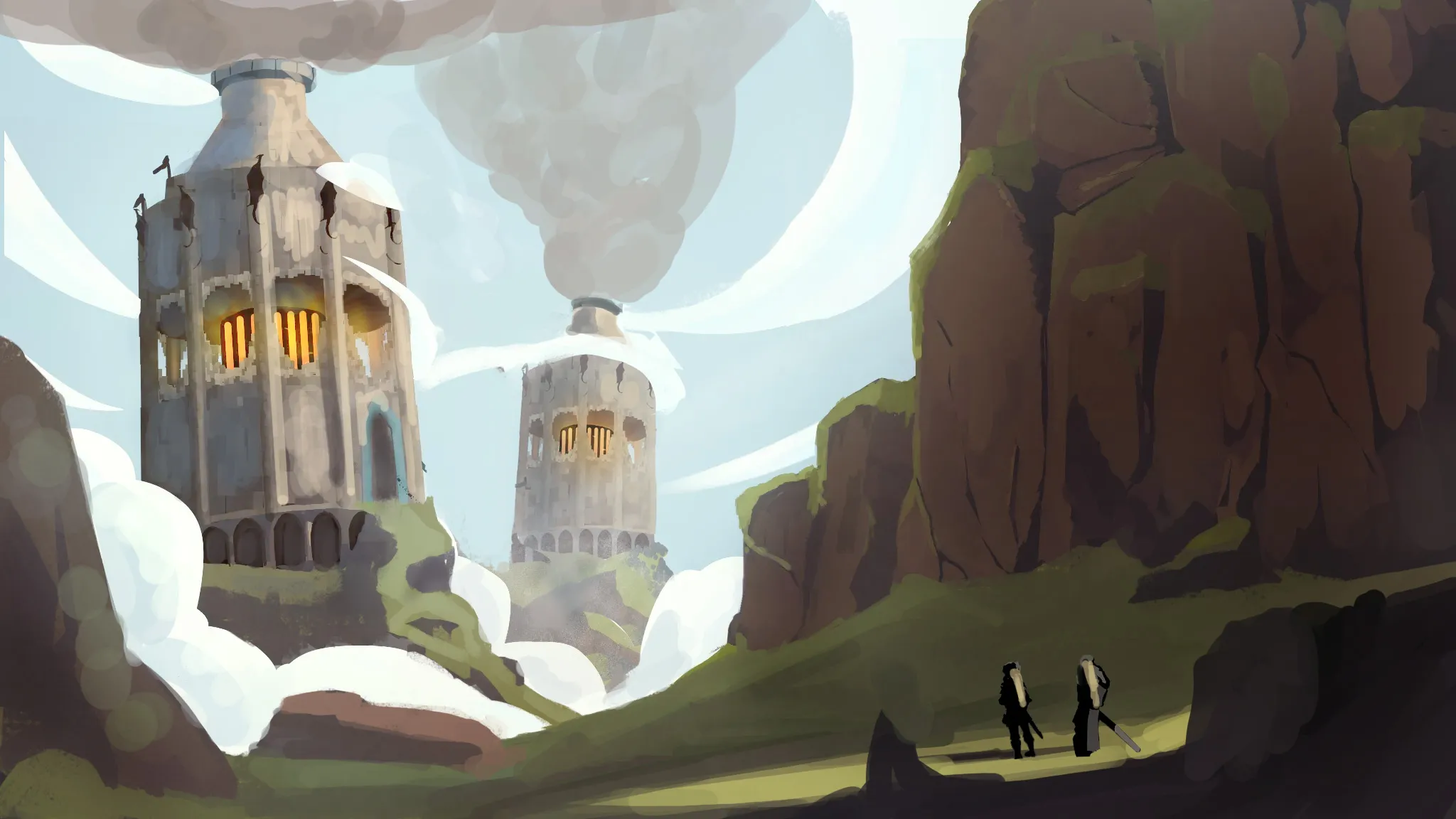 (Volcanic Crown Towers)