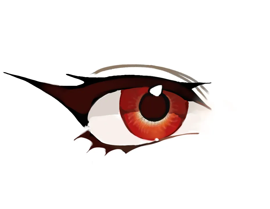 Untitled Eye - Third layer - Second render.