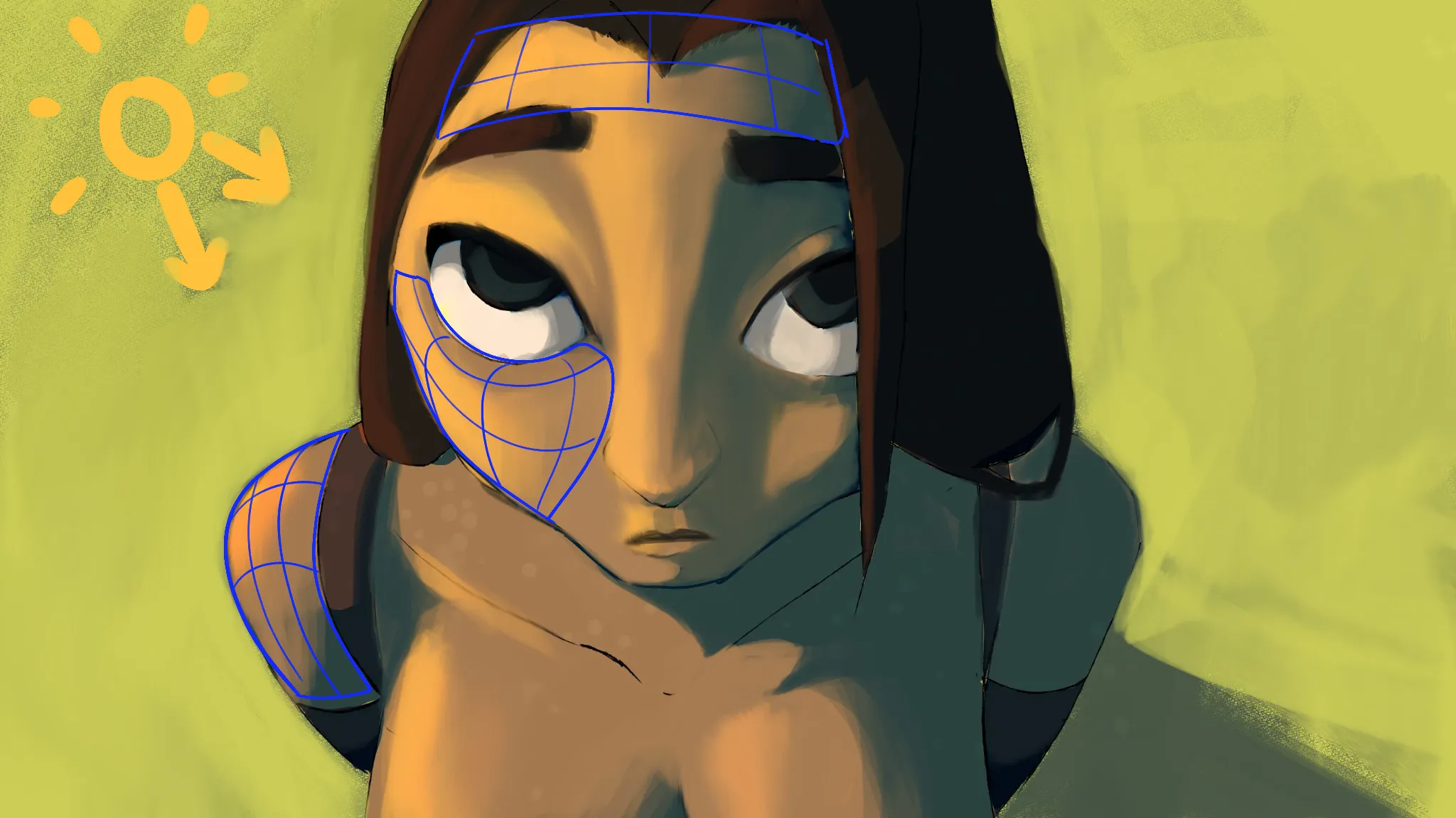 A painting for school