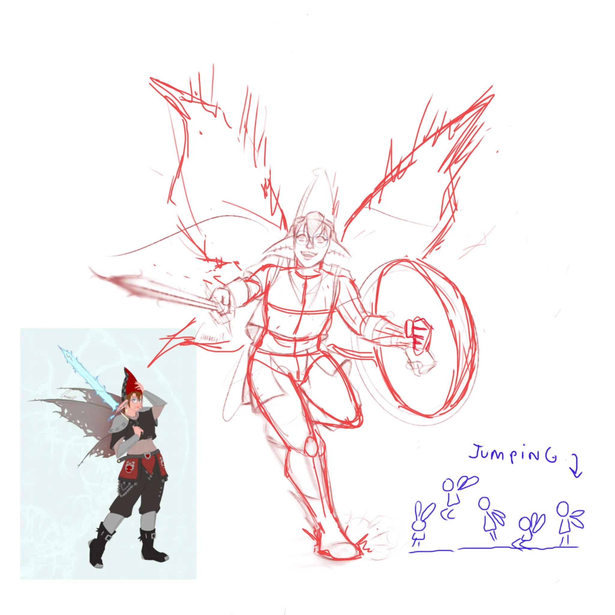 DnD Oc Art — Wings?