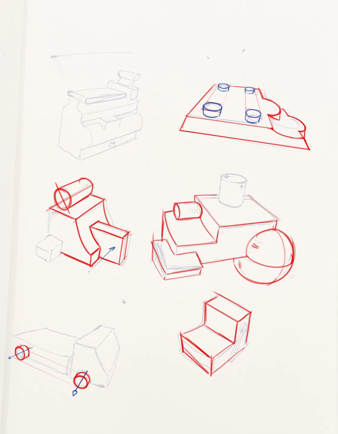 Objects in perspective