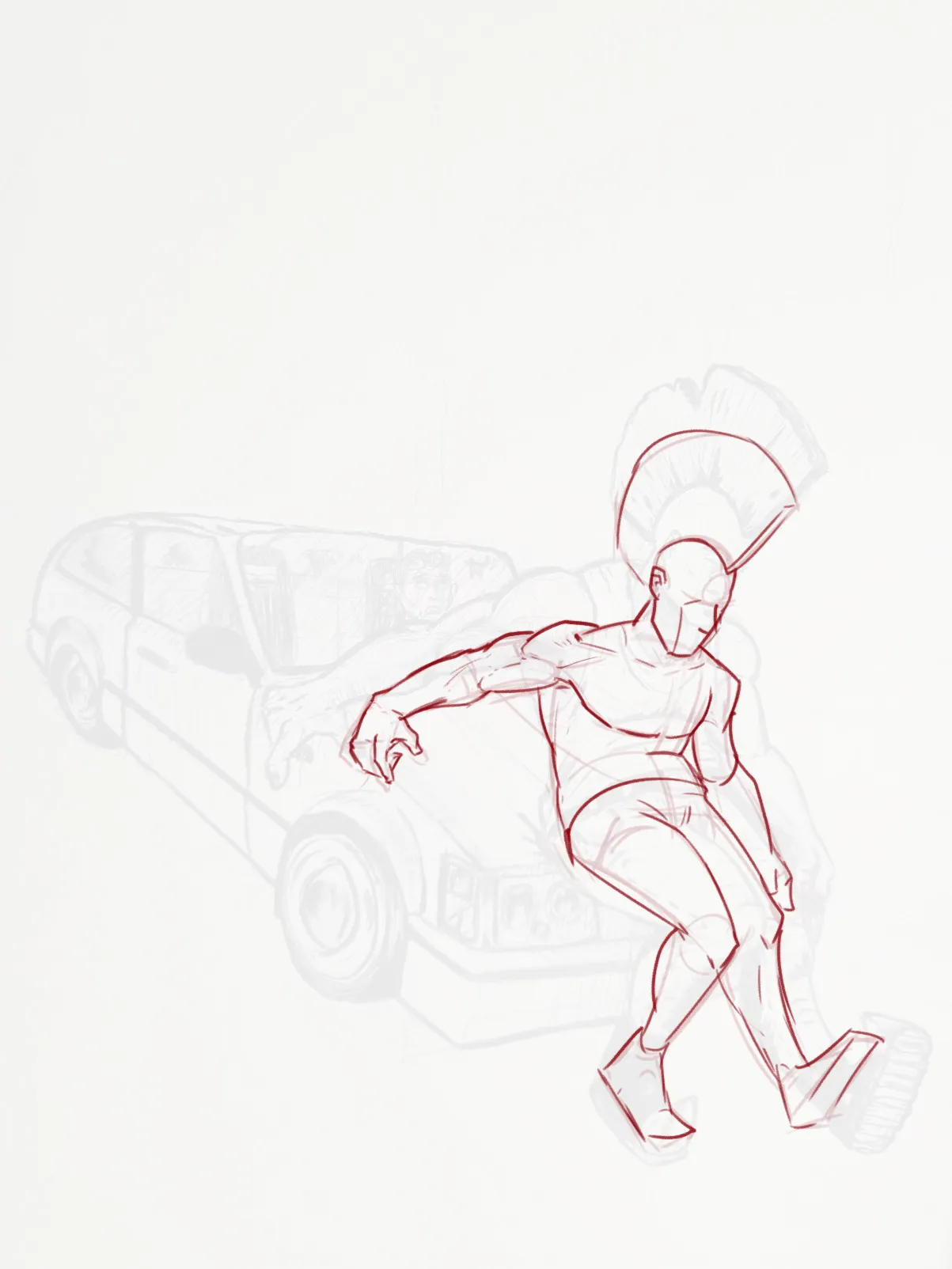 Sketch 27 - Giant thug