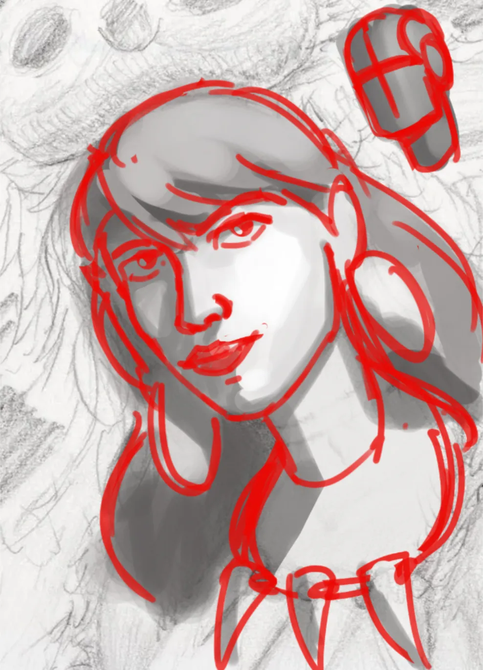 Mononoke Face Study