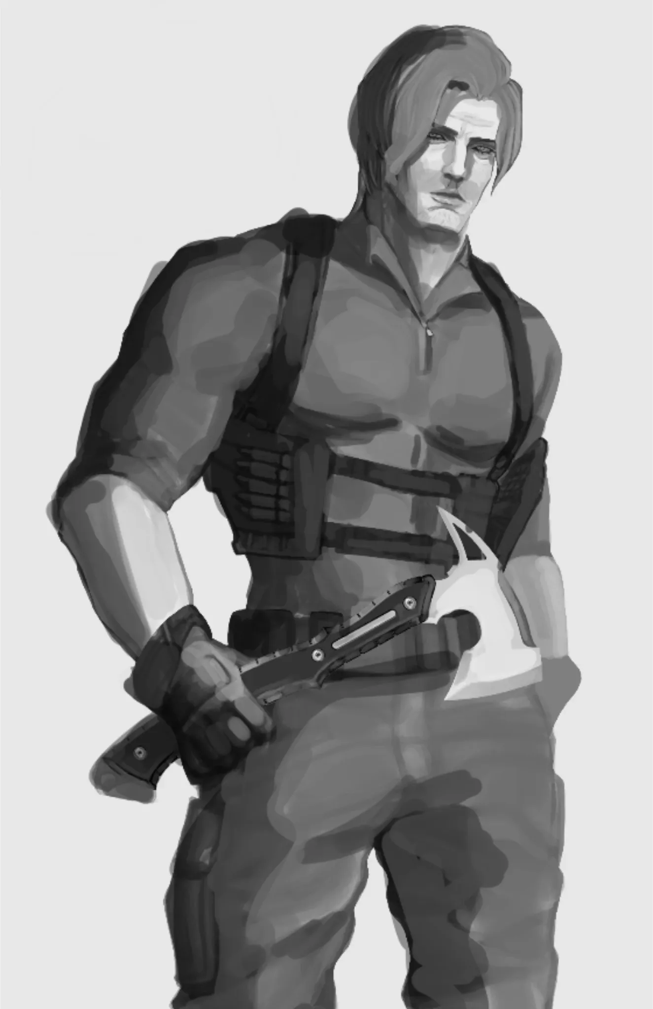 re9 leon wip