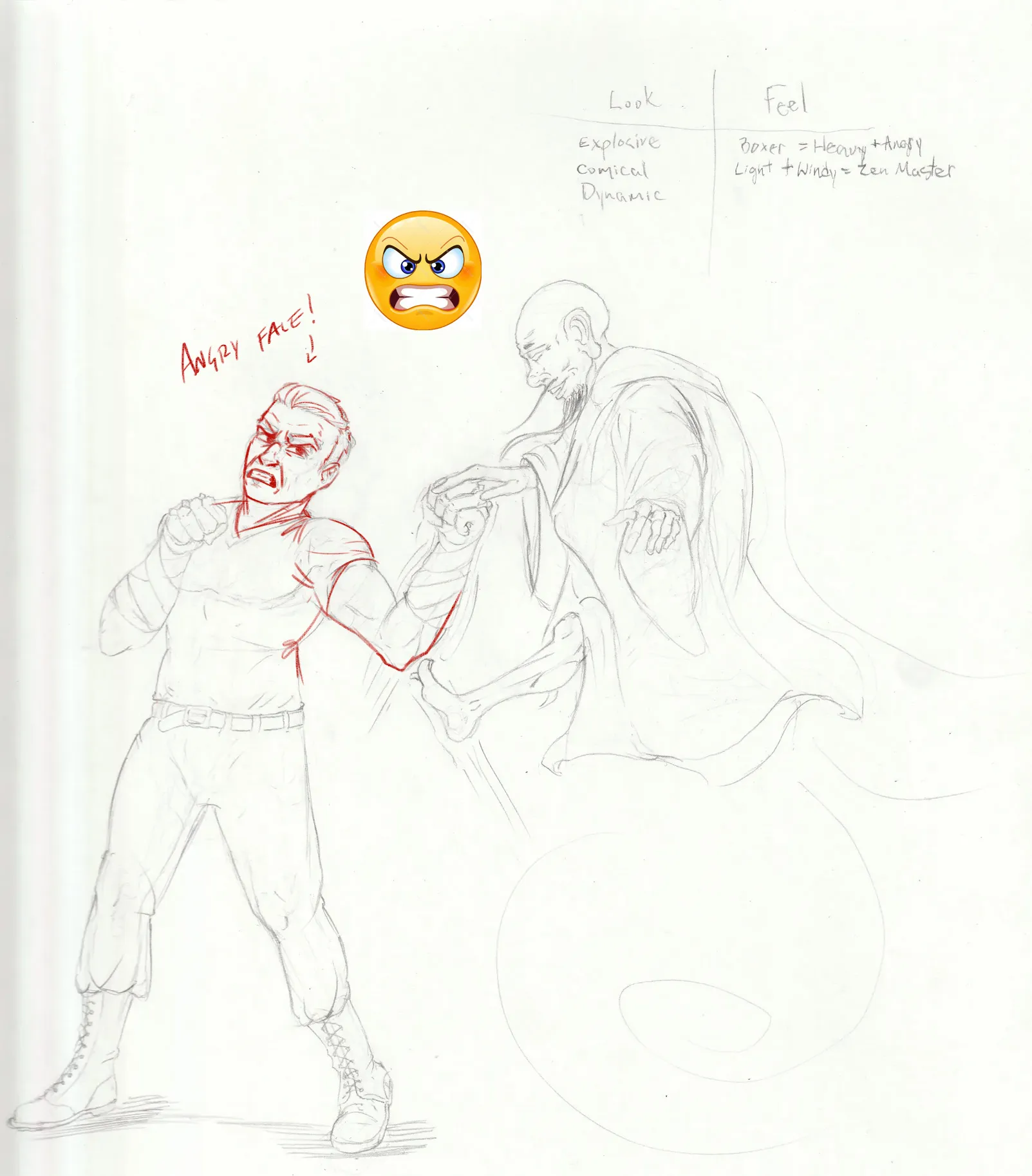Sketch 05 - Don't fight the zen master