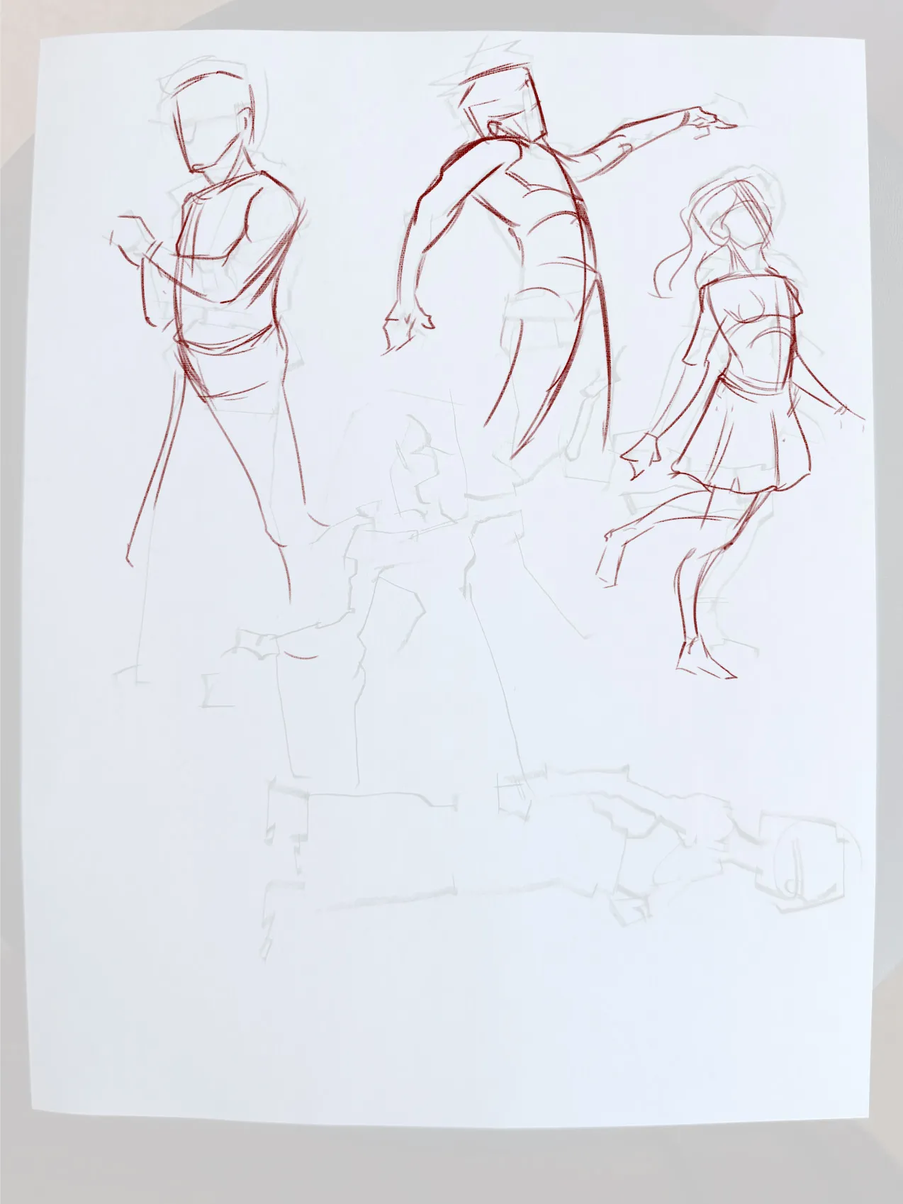 3-5 Minute Sketches