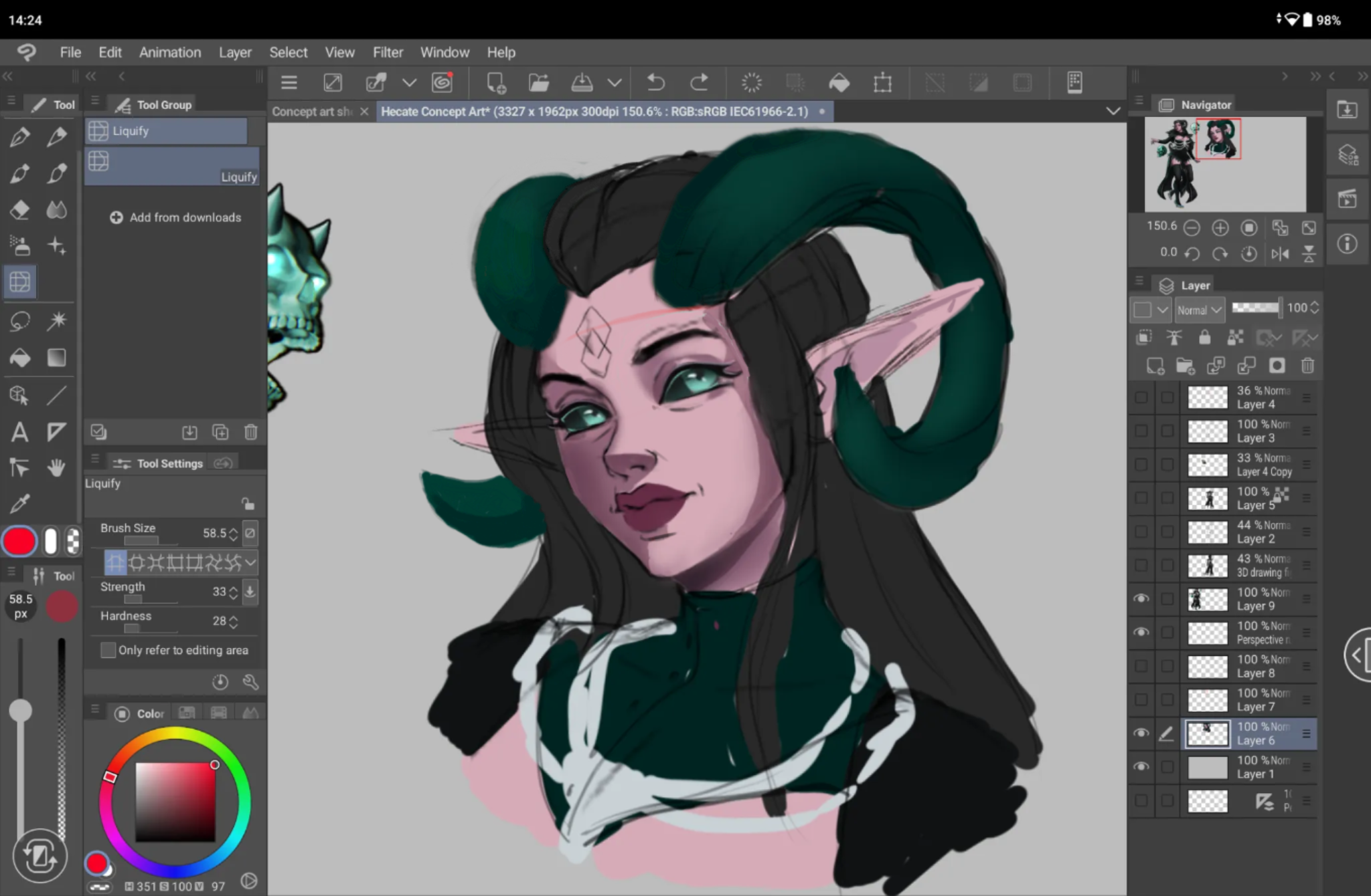Face anatomy
