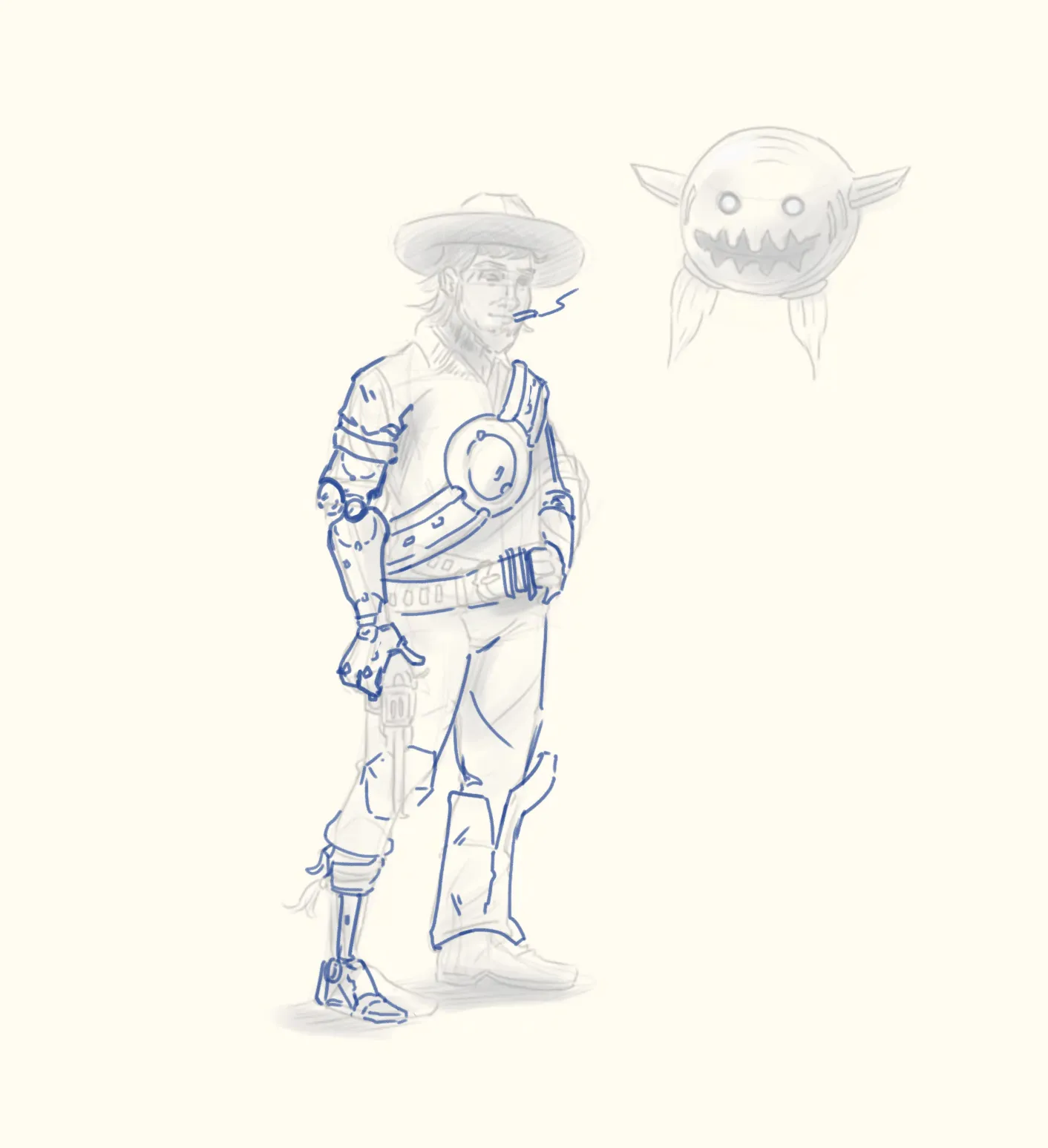 sketch 10 - Future Cowboy