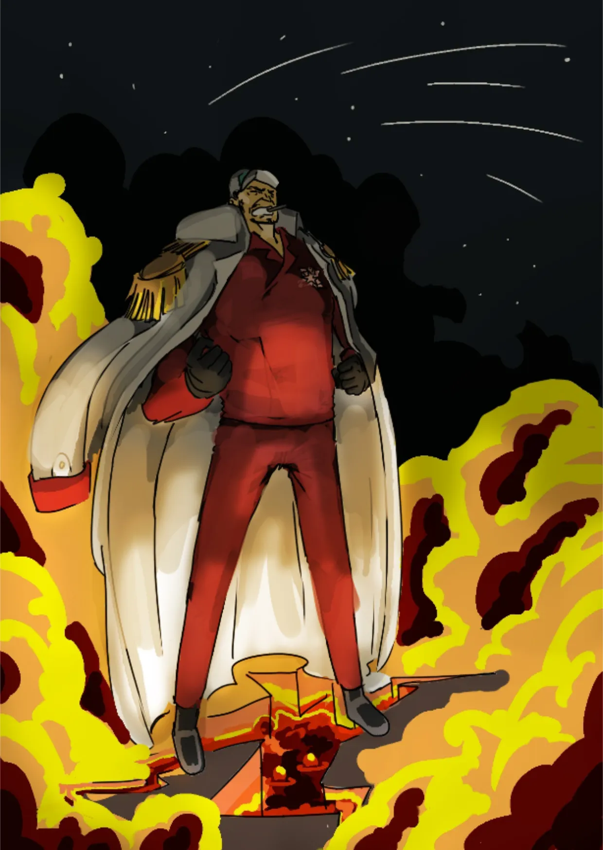 Sakazuki, the Red Dog