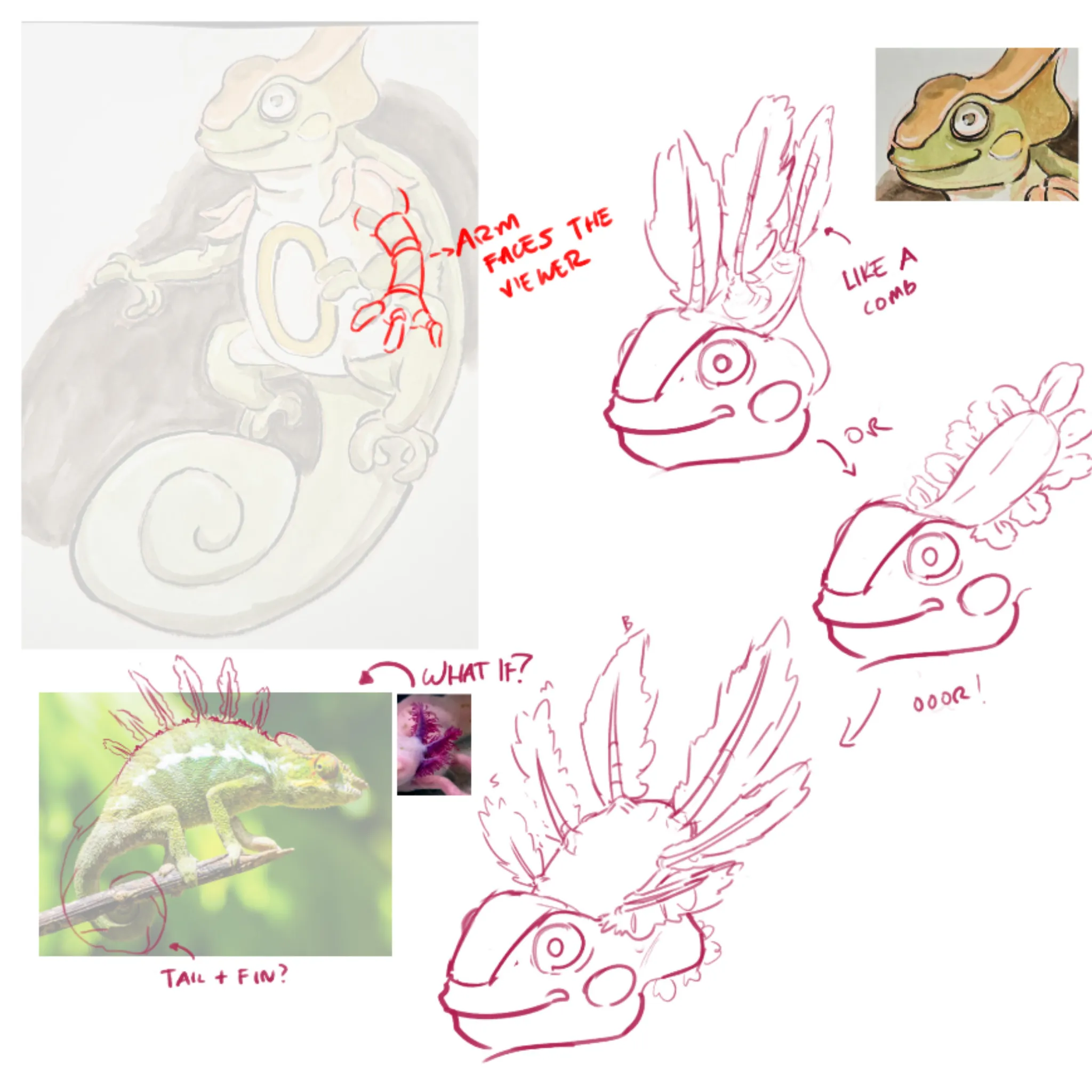 Chameleon pokemon