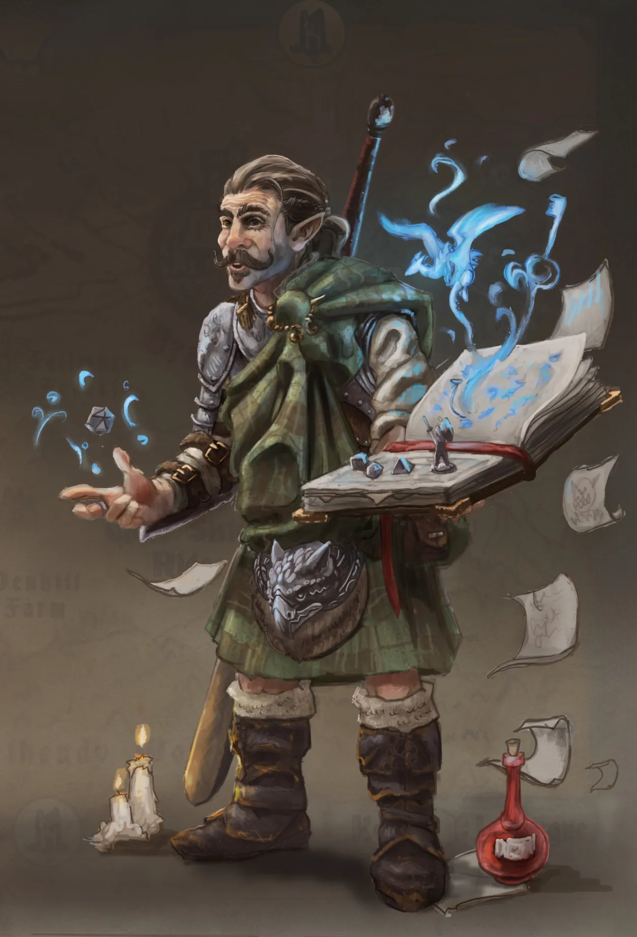 The Kilted DM - Half Elf Bard