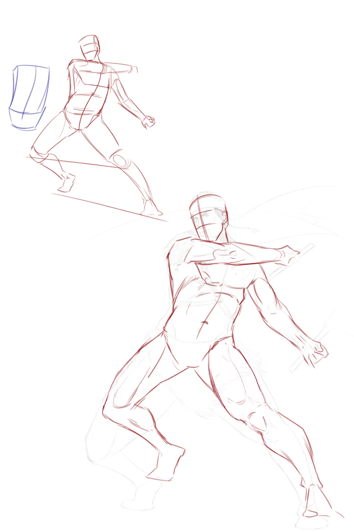 Anatomy / posing problem