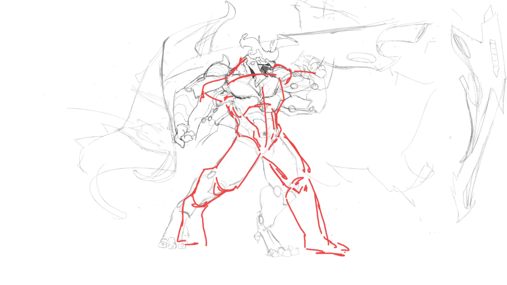 Mecha-Dragon Character