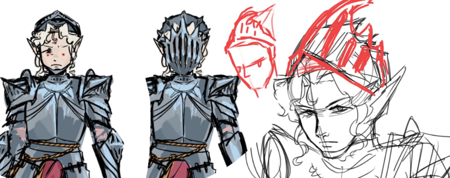 Knight Helmet Visor