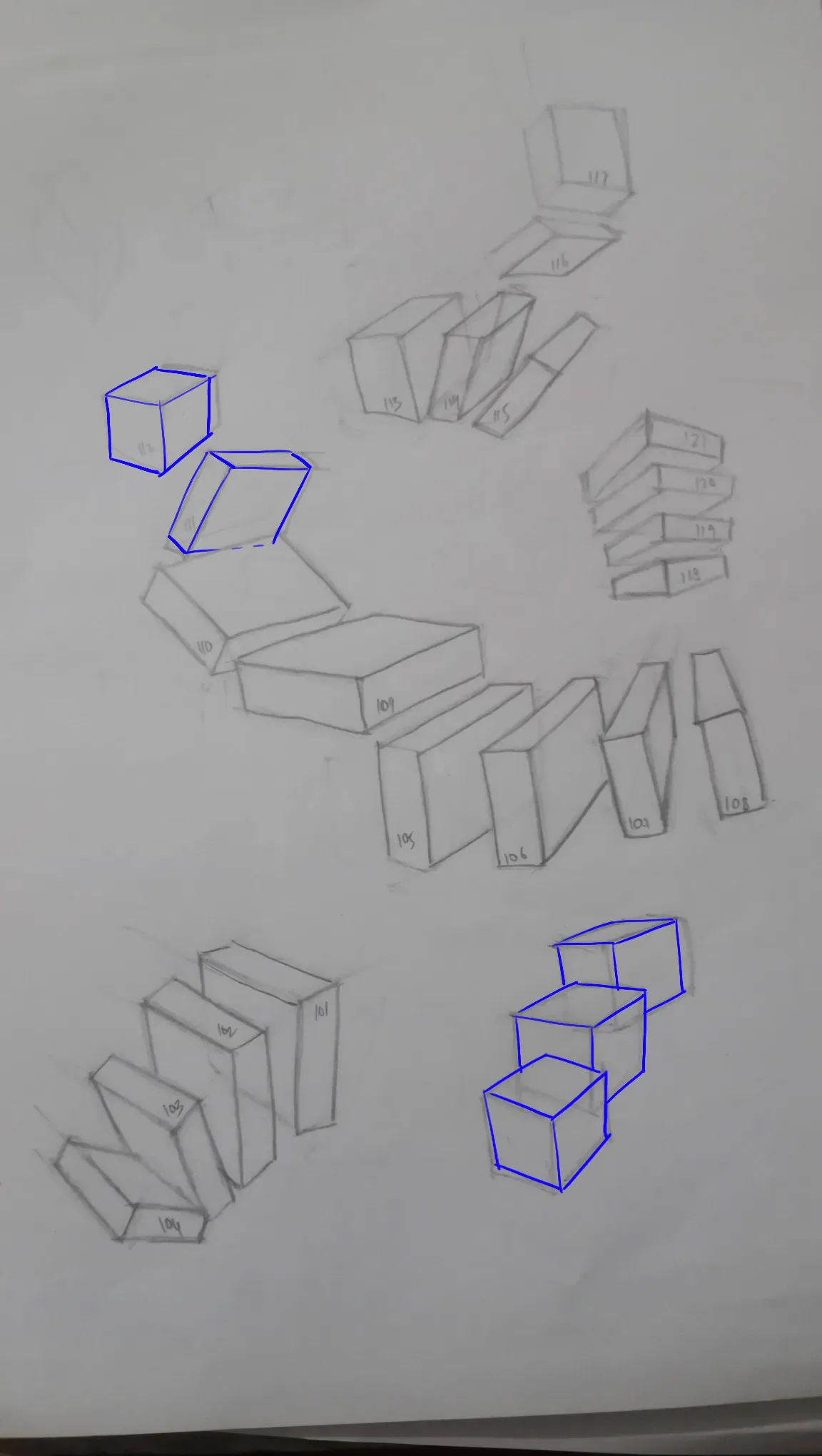 Rotating boxes