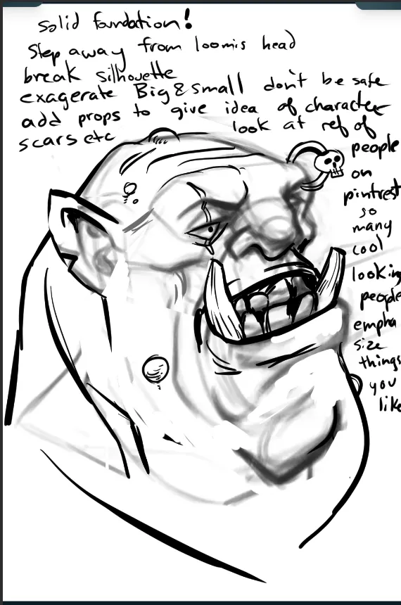Ogre / orc design