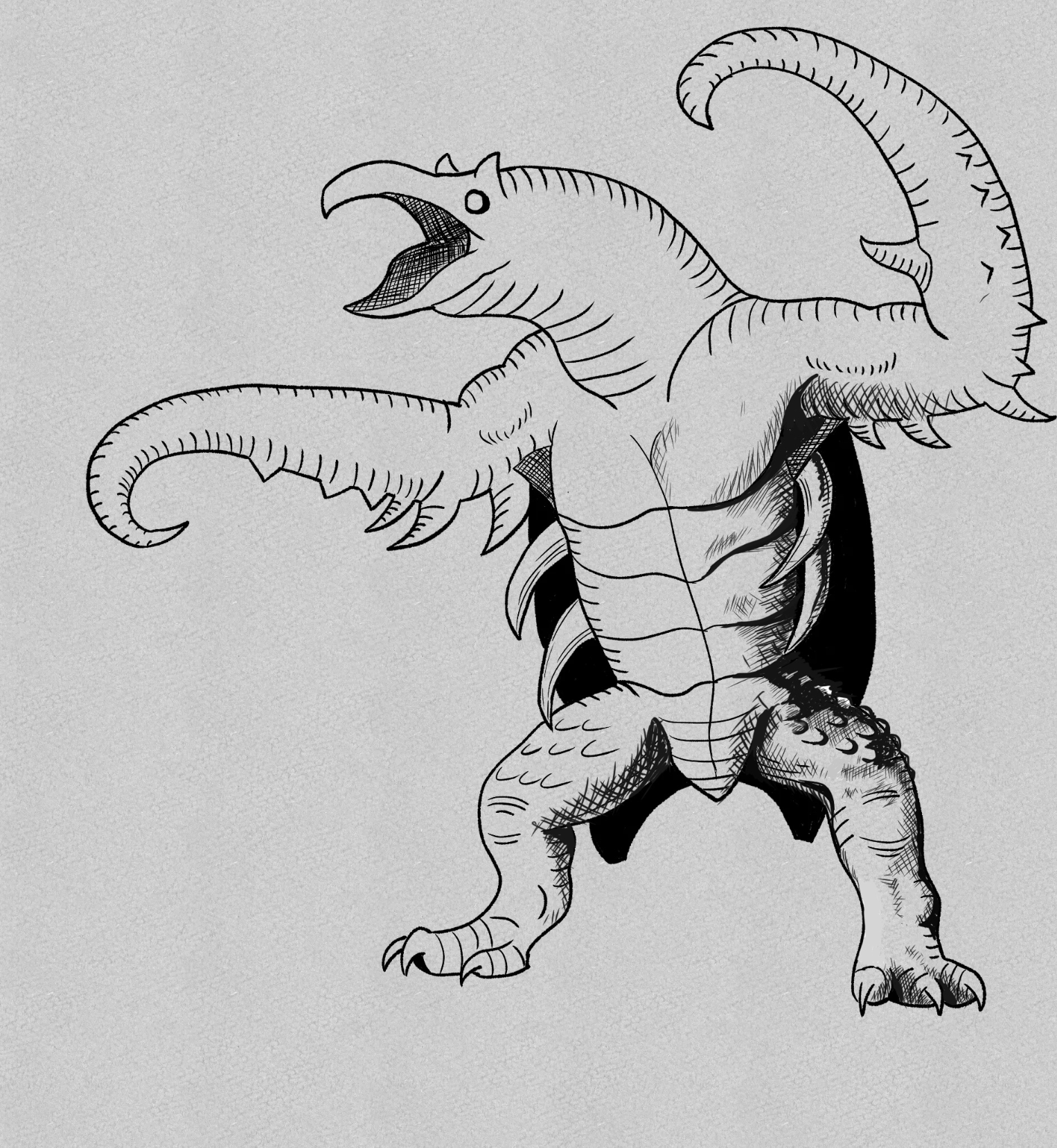 Trying to capture the early DND look