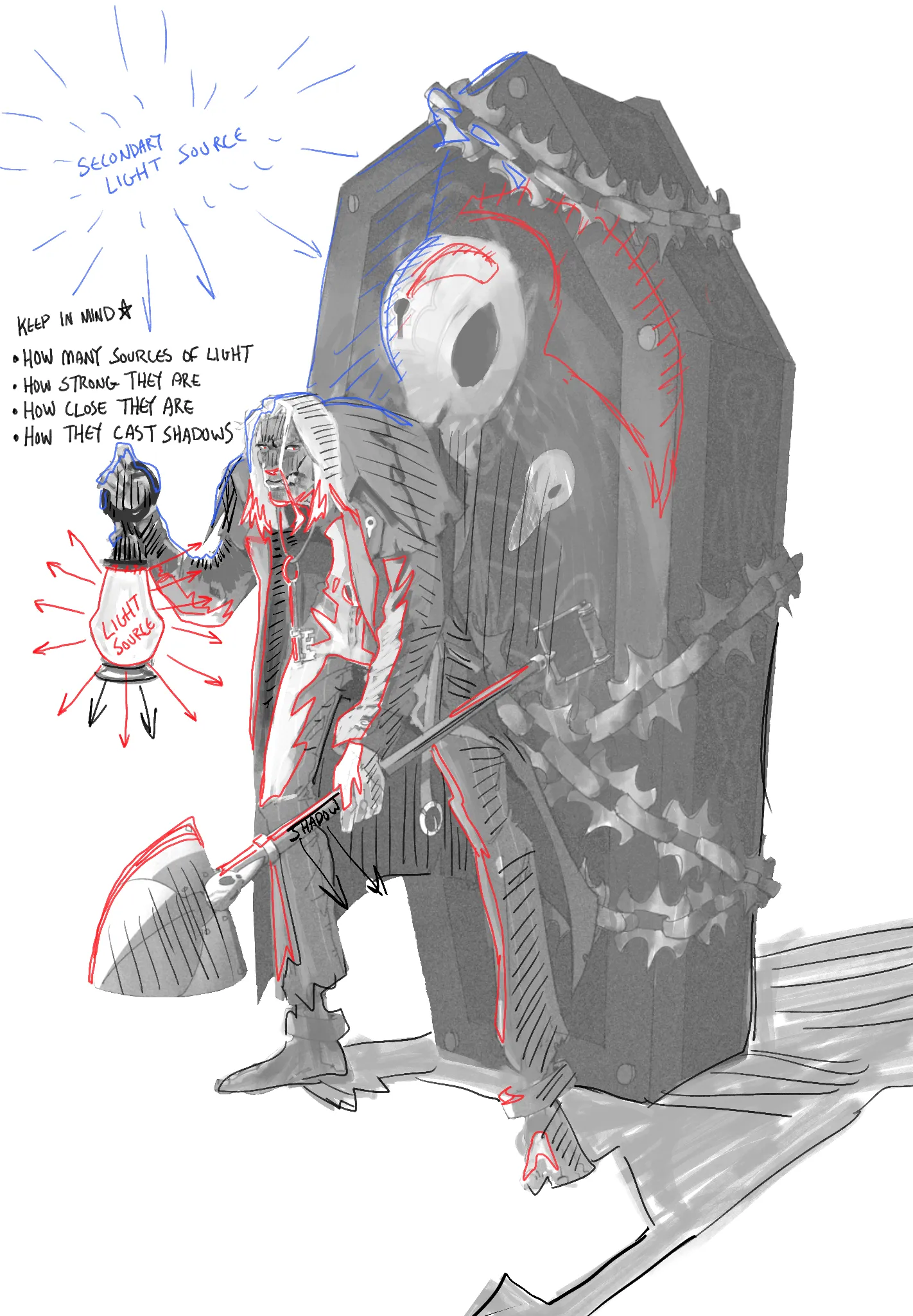 Zombie Gravedigger