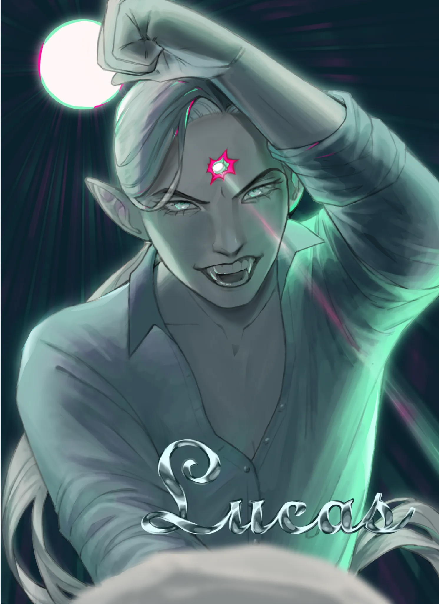 Vampire in questionable light