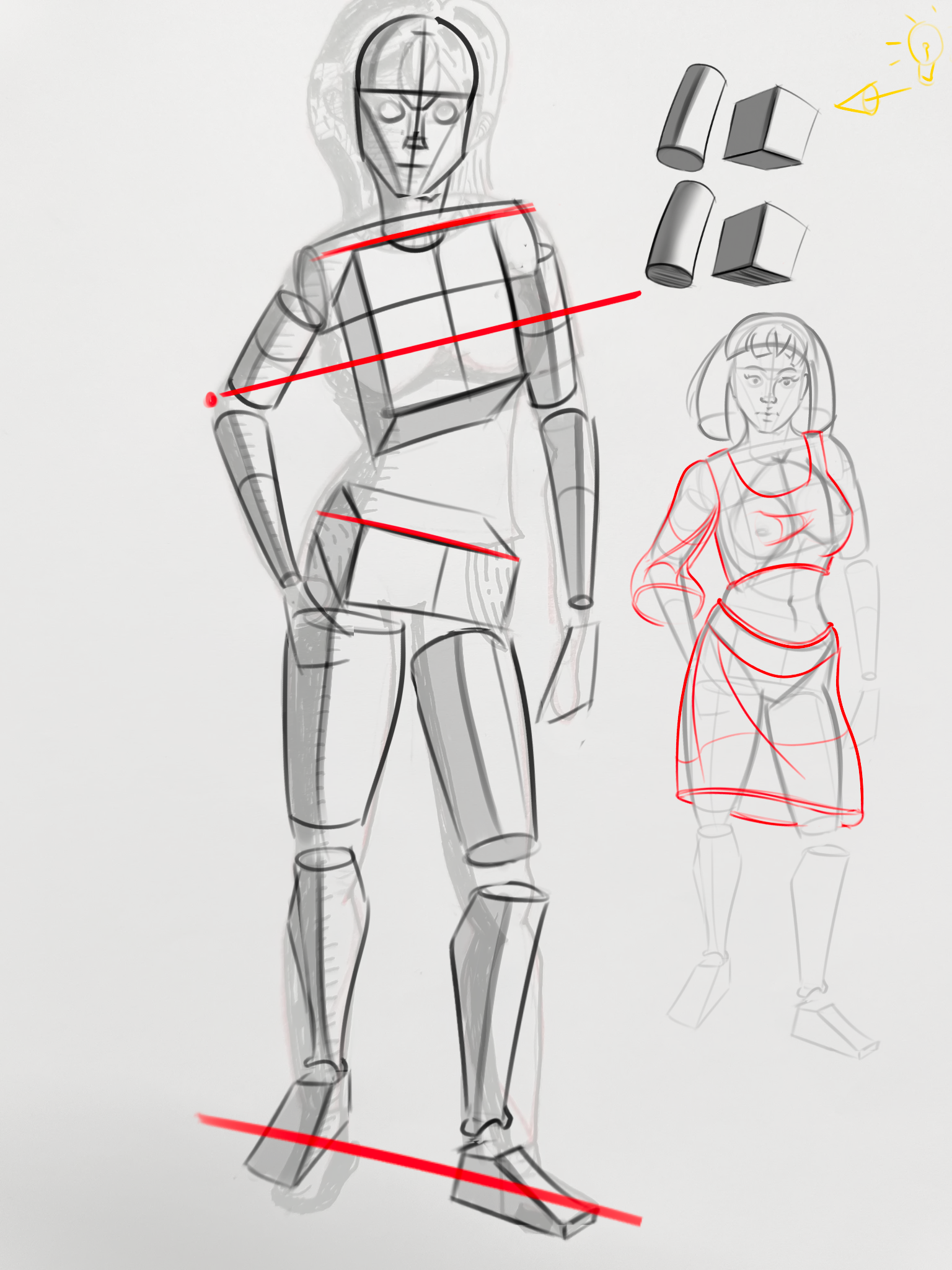 Same drawing different problems