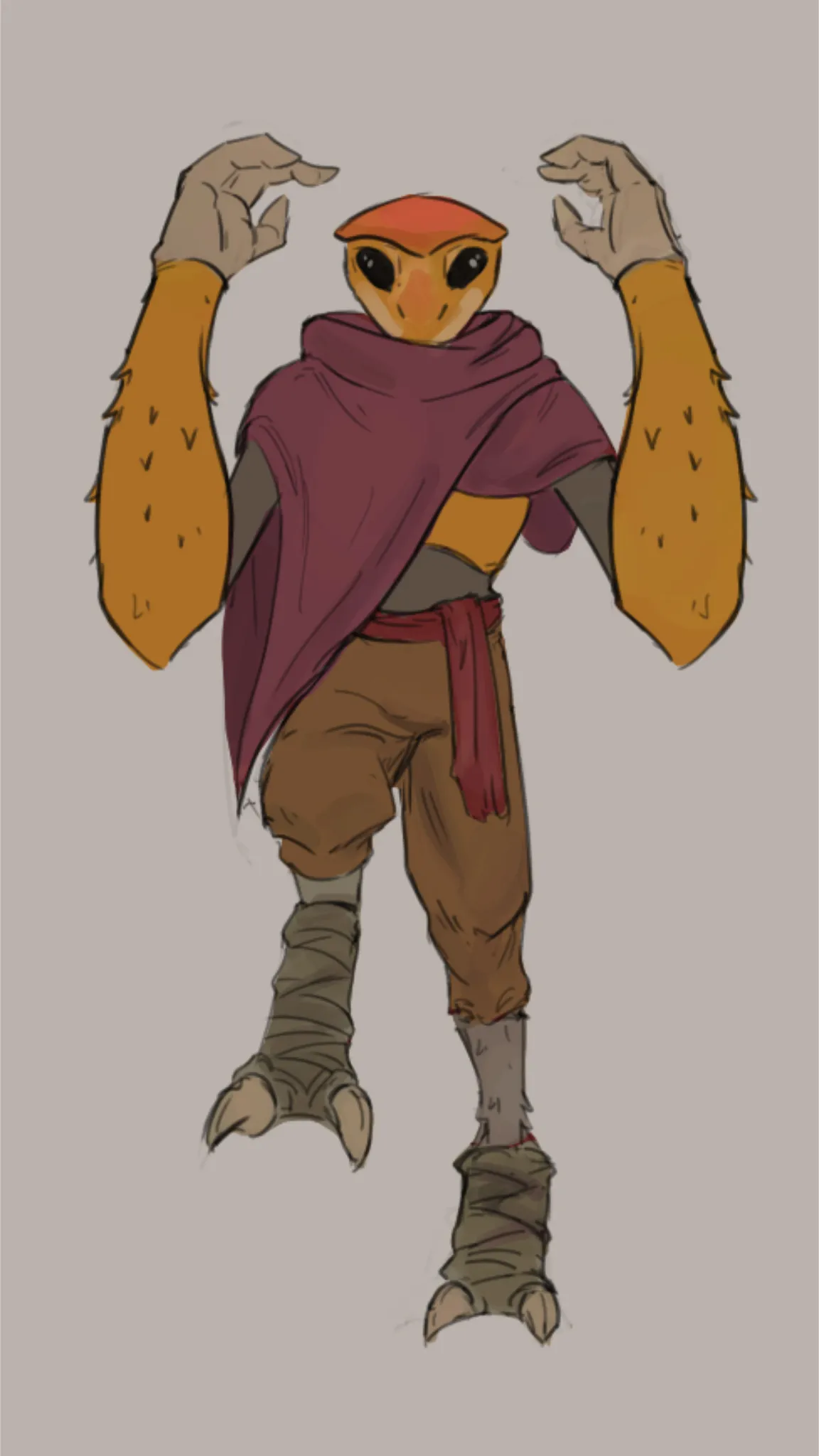 Thri Kreen Monk final ver.