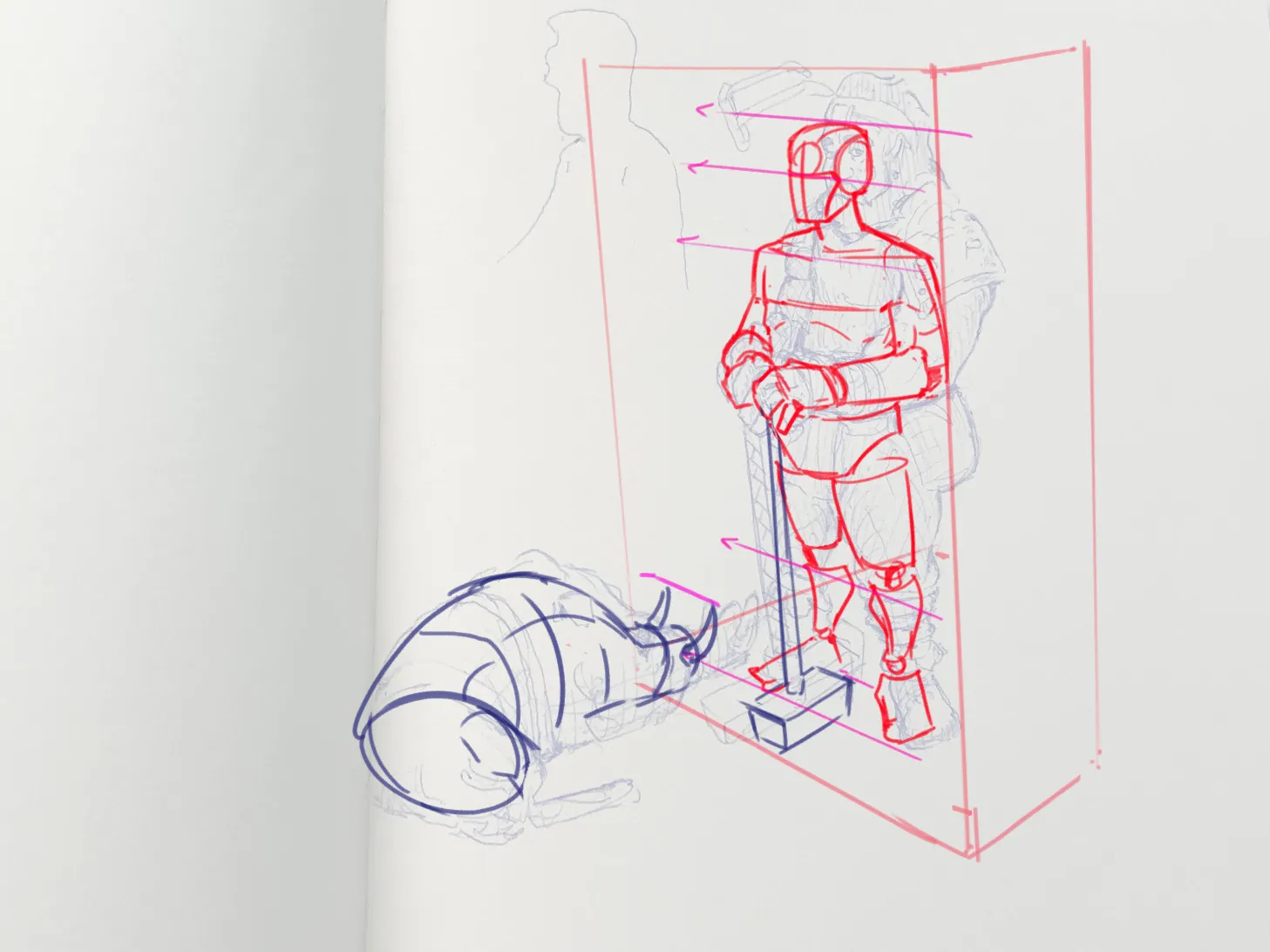 Drawing from reference
