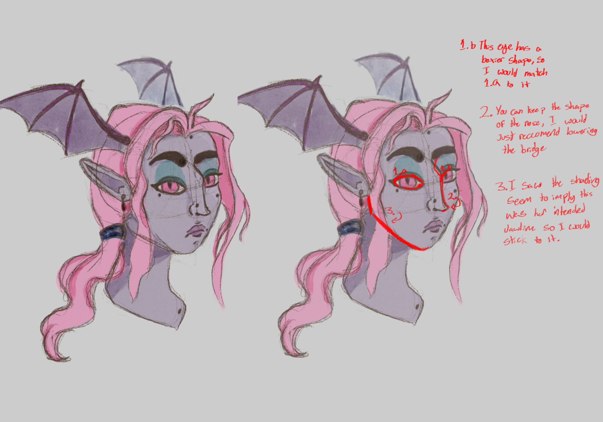 Portrait of DnD character