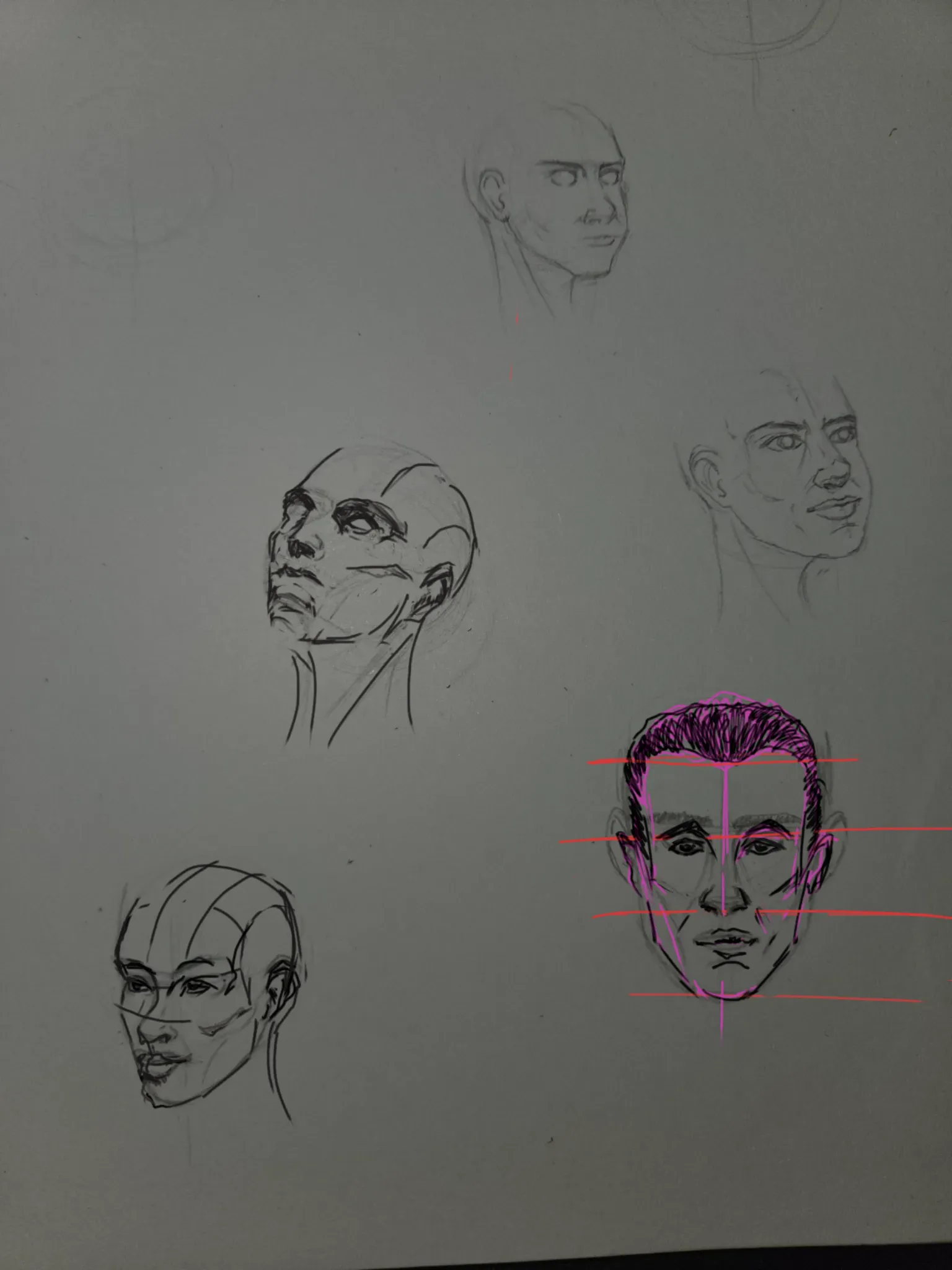 Sketch 22 - faces