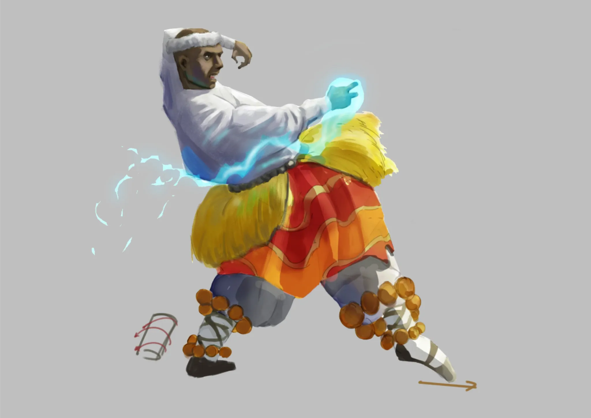 monk dancer