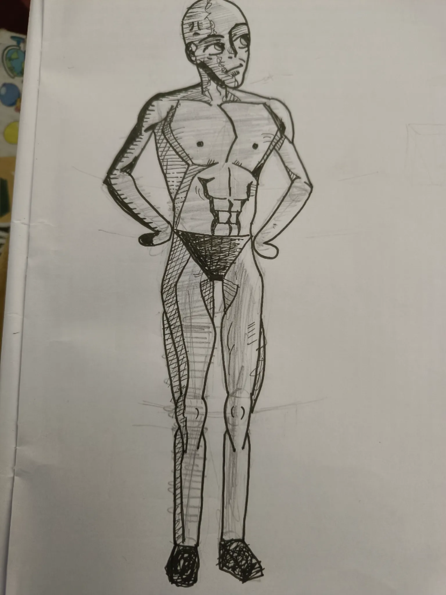 A bodybuilder