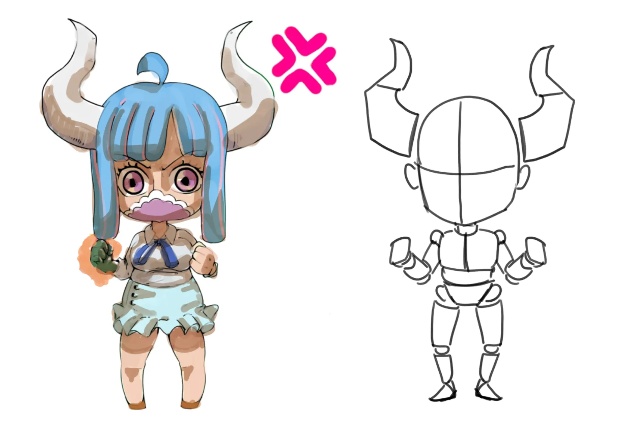 ulti one piece..chibi