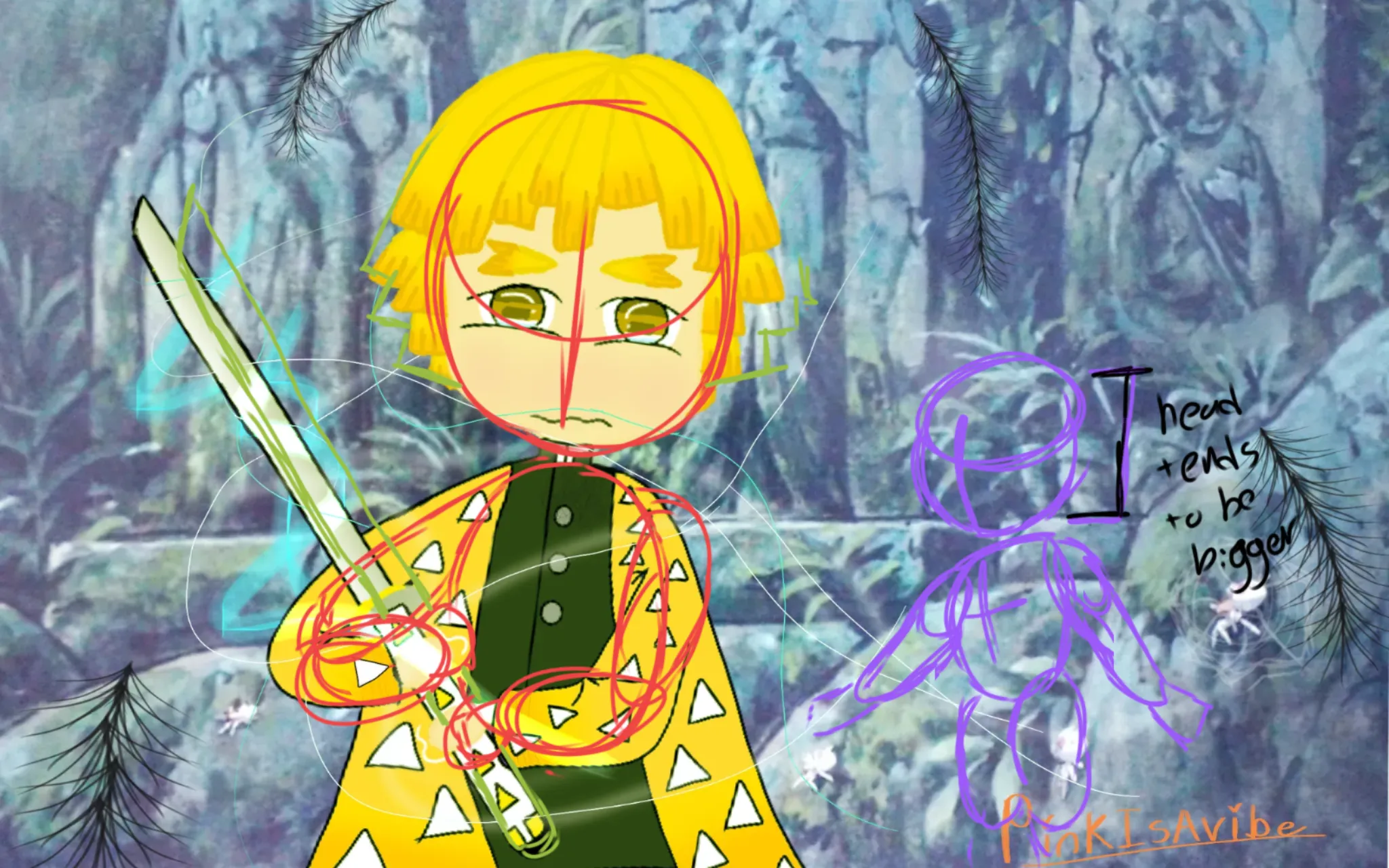 Demon slayer-Zenitsu