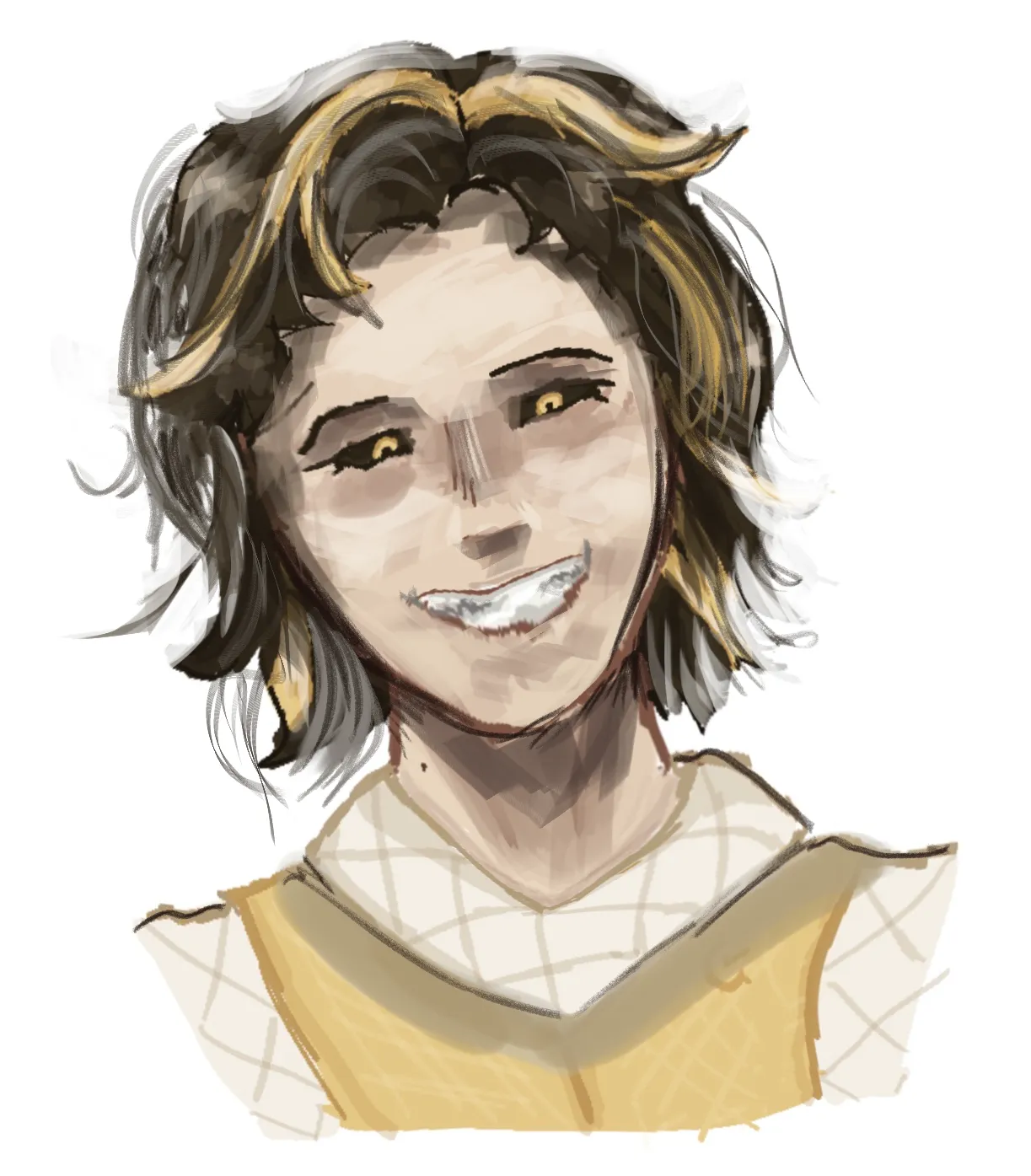 Digital colour (unfinished portrait)