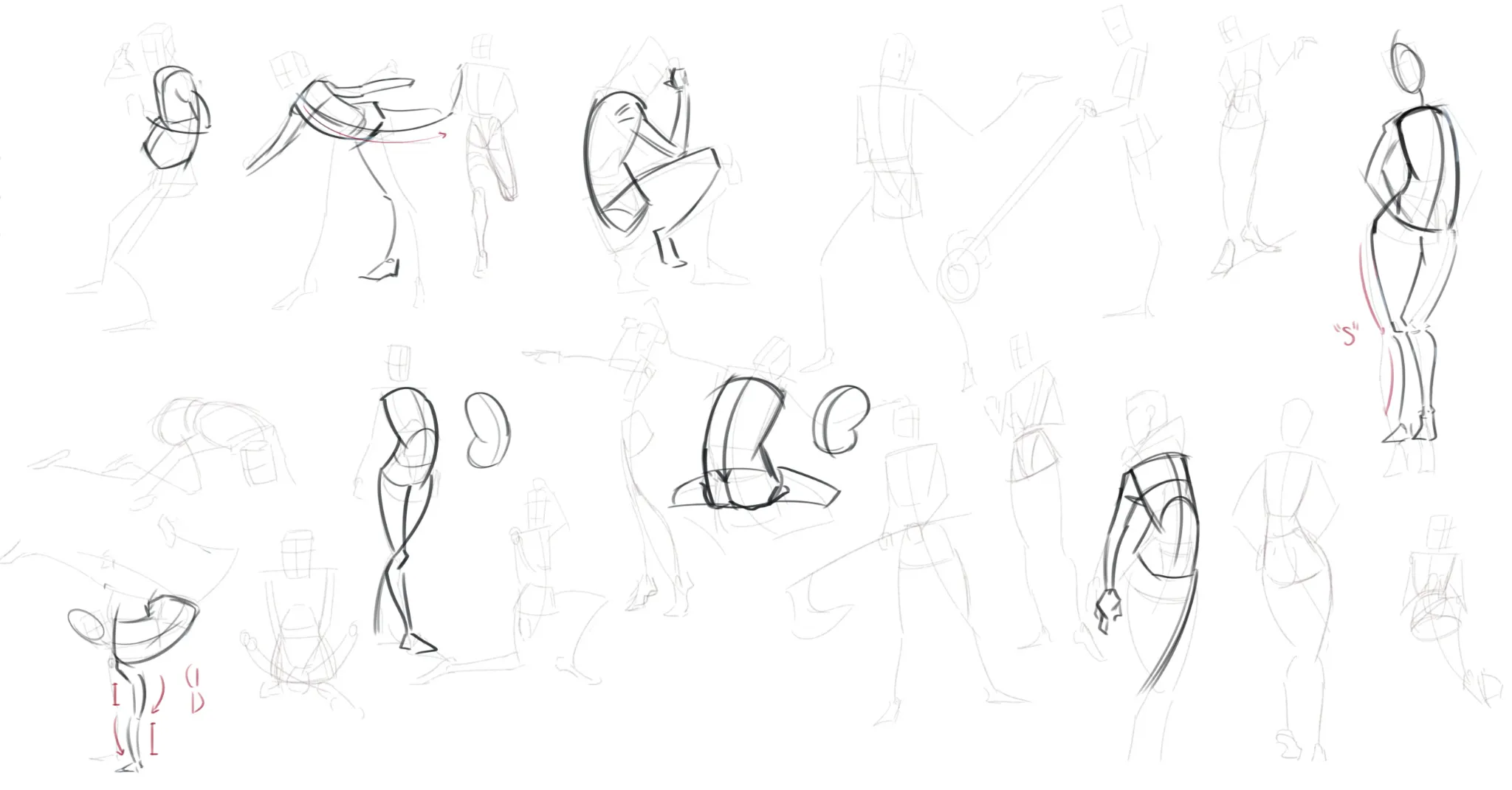 gesture drawing