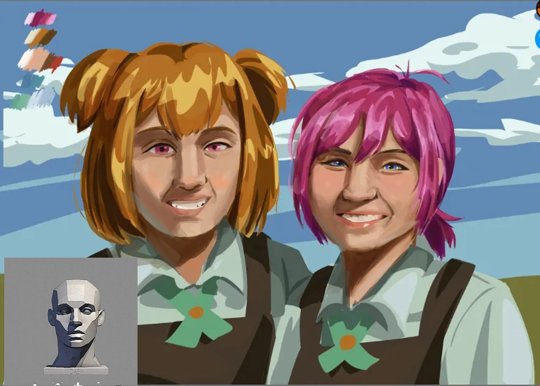 cut/time at the school festival