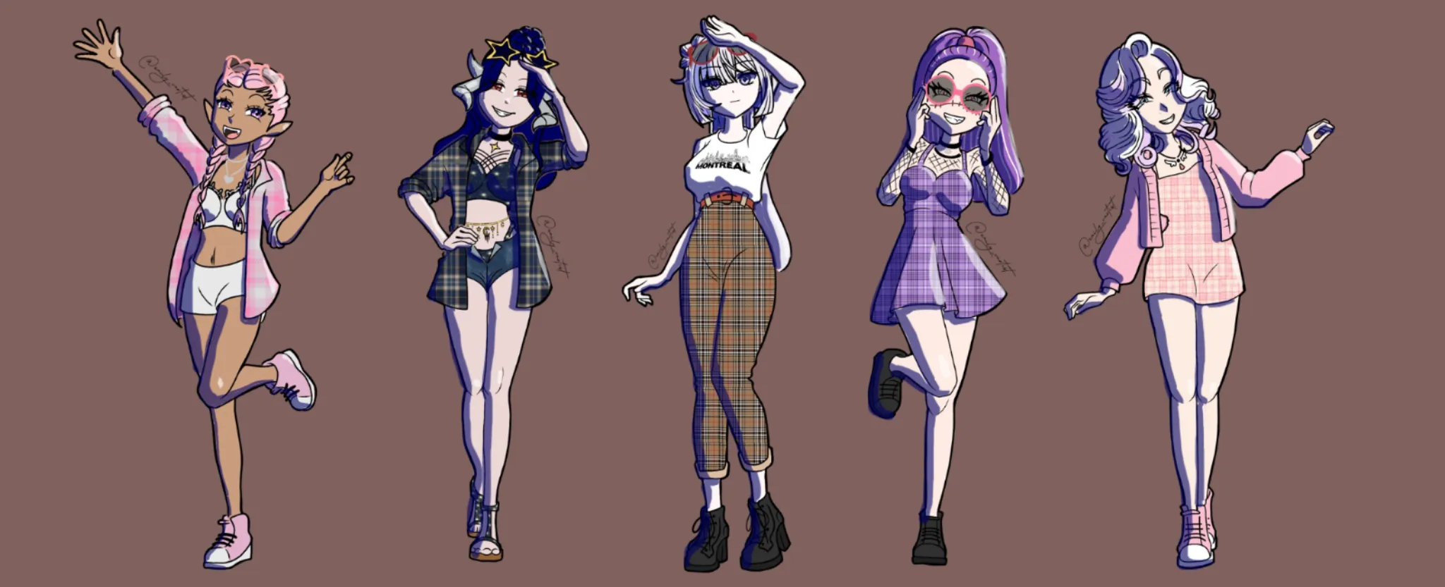 Full Body Illustrations
