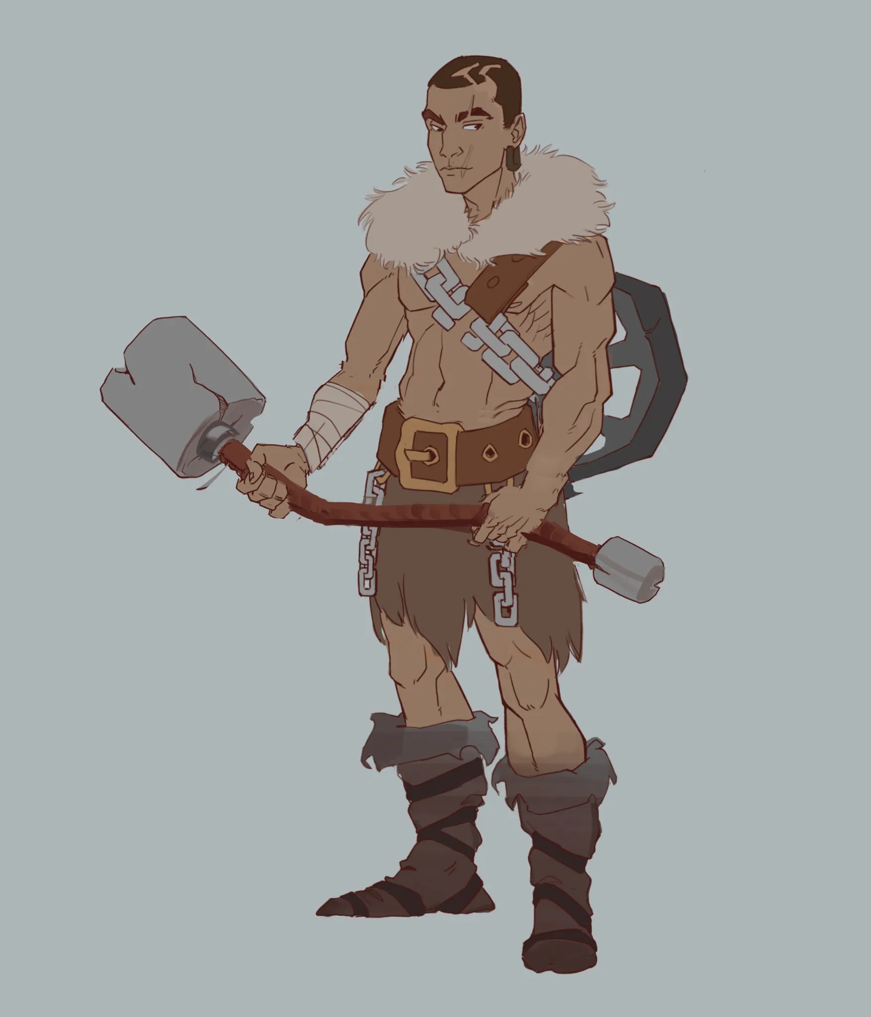 Calistecnic barbarian