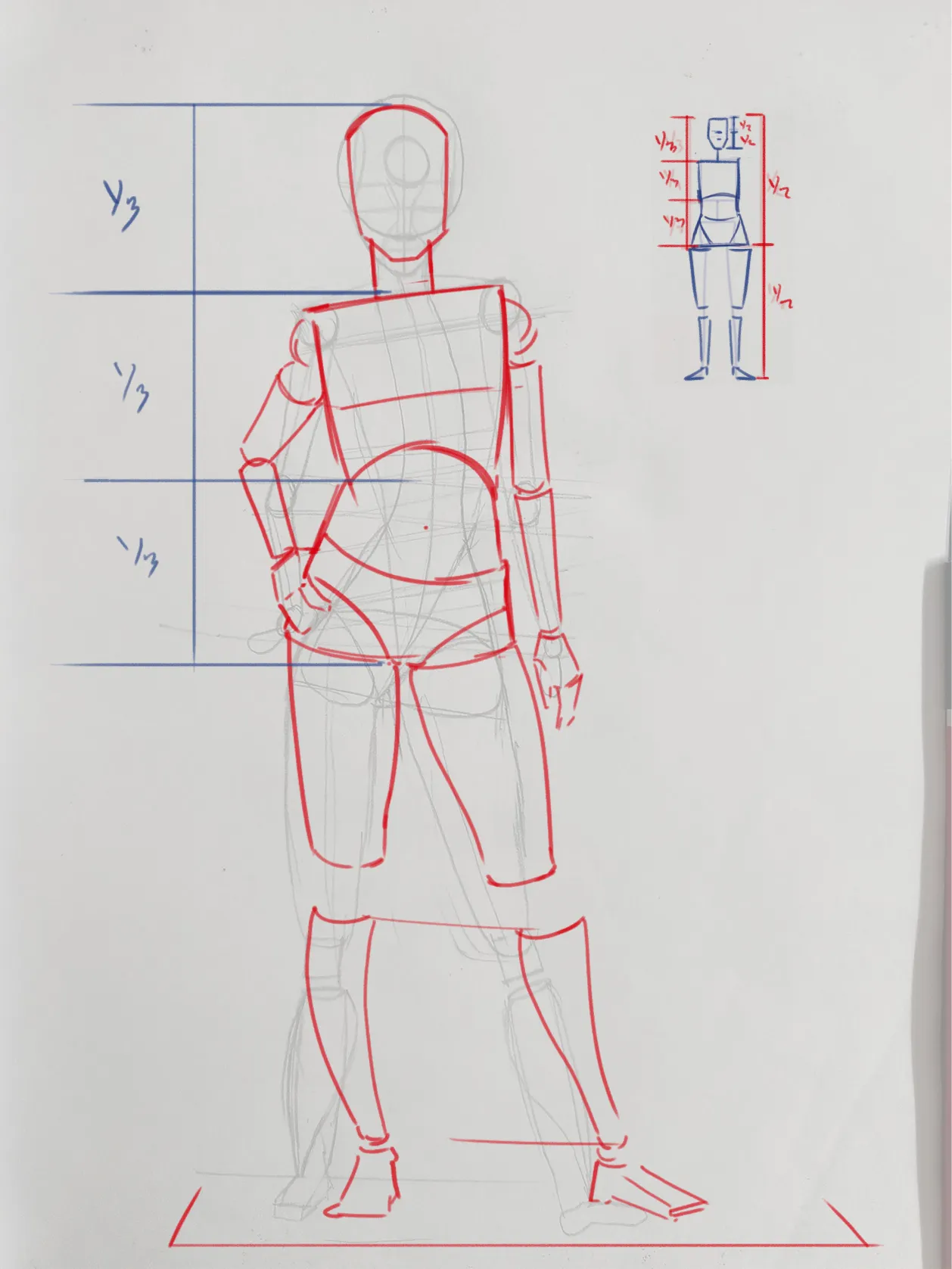 Guideline I use for drawing female character
