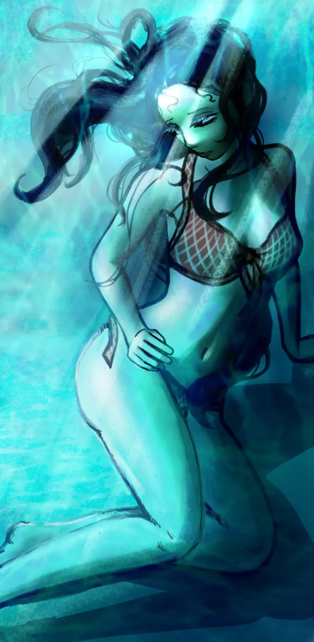 underwater