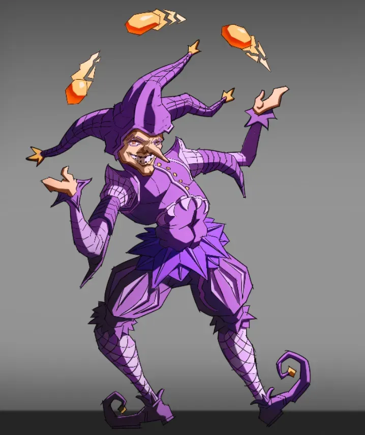 Character design, jester
