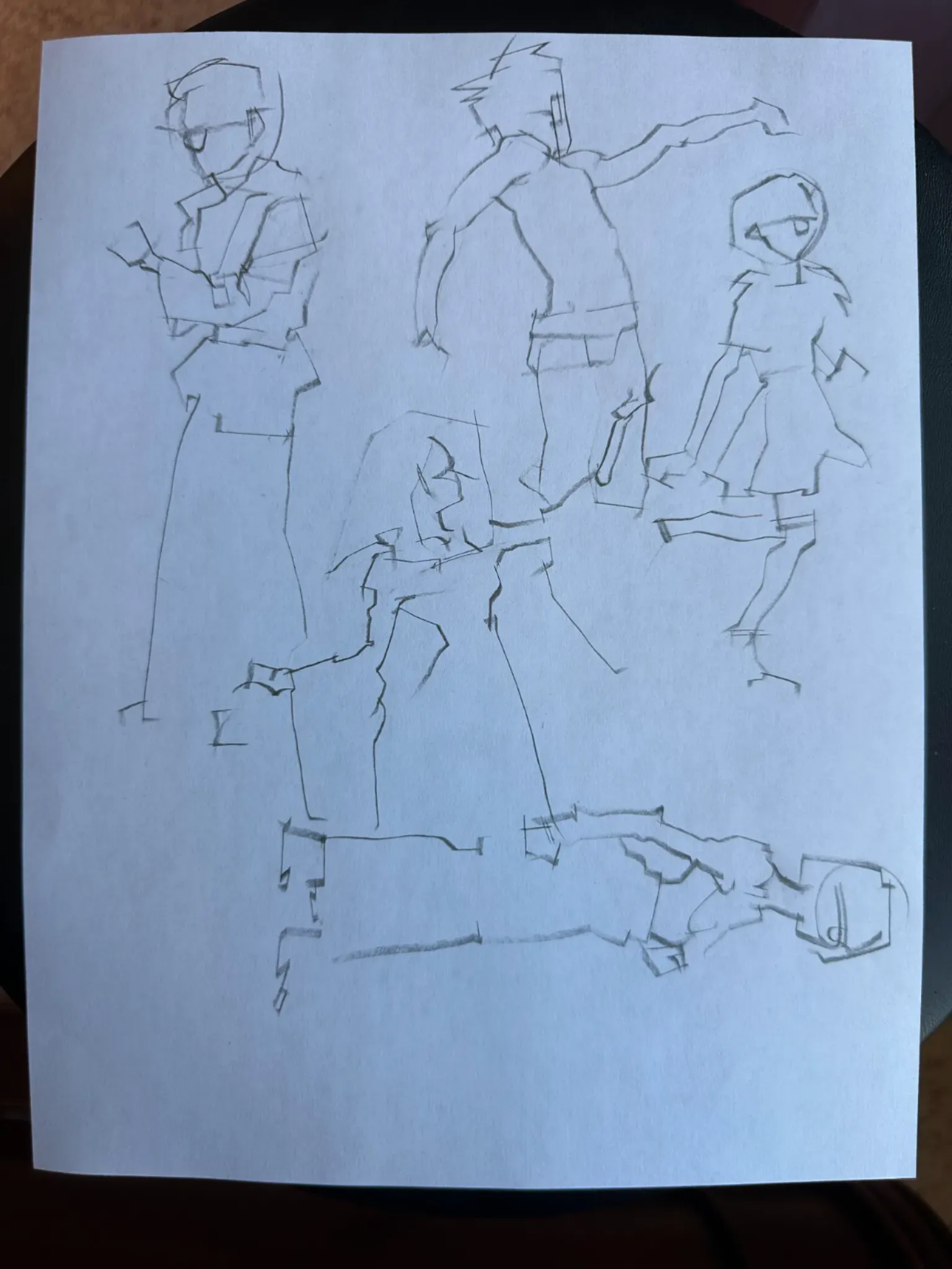 3-5 Minute Sketches