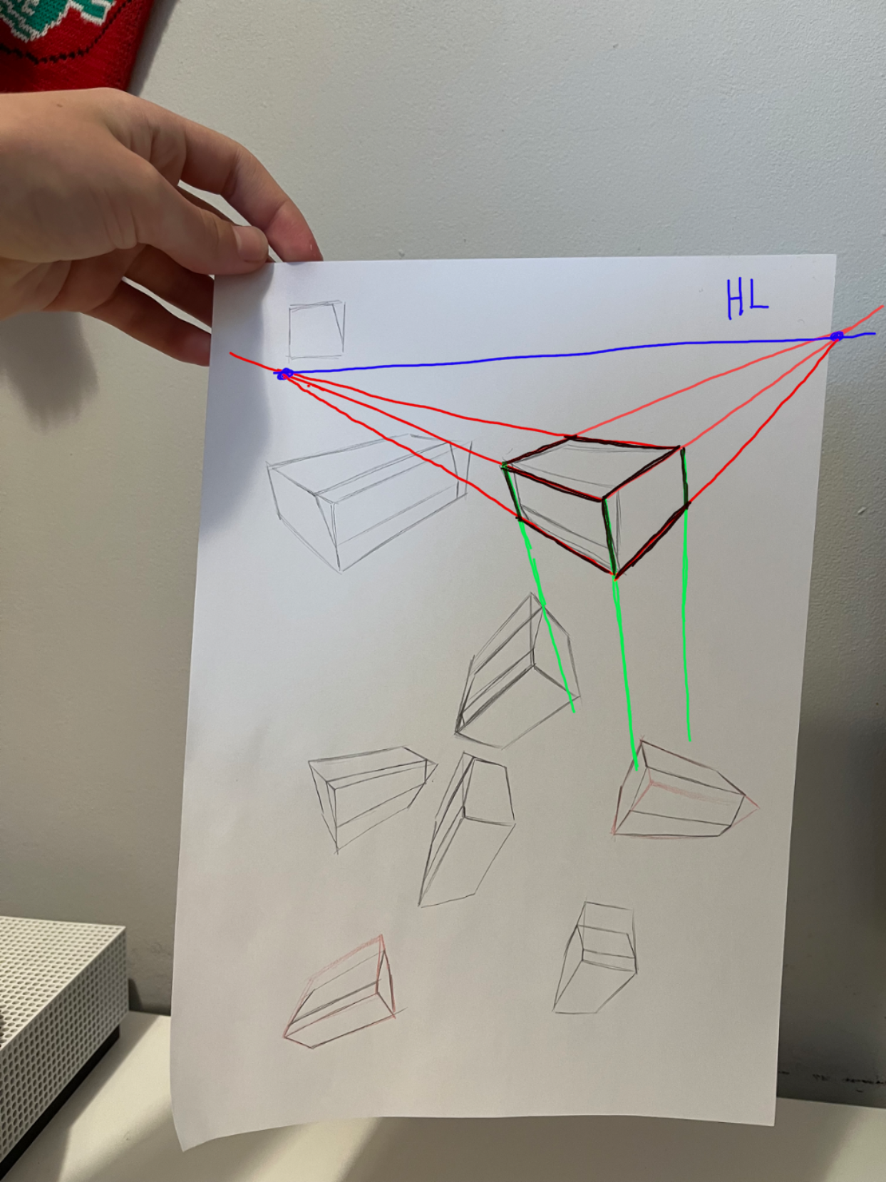 Cutting boxes