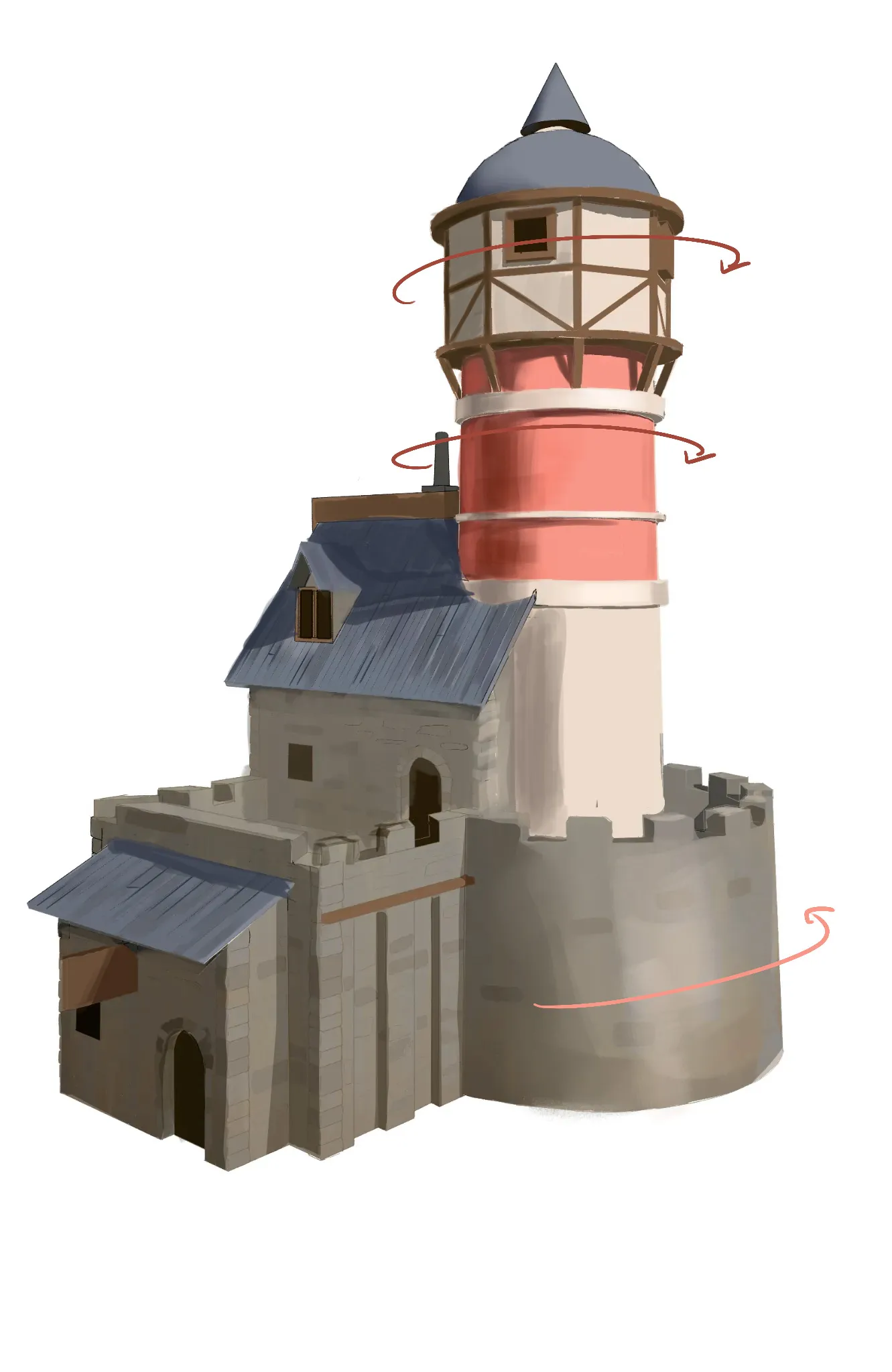 Crimson Neck Tower